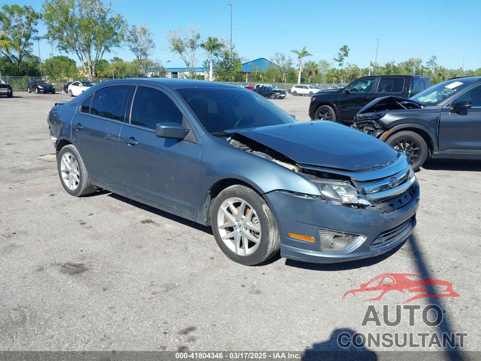 FORD FUSION 2012 - 3FAHP0JA4CR298844