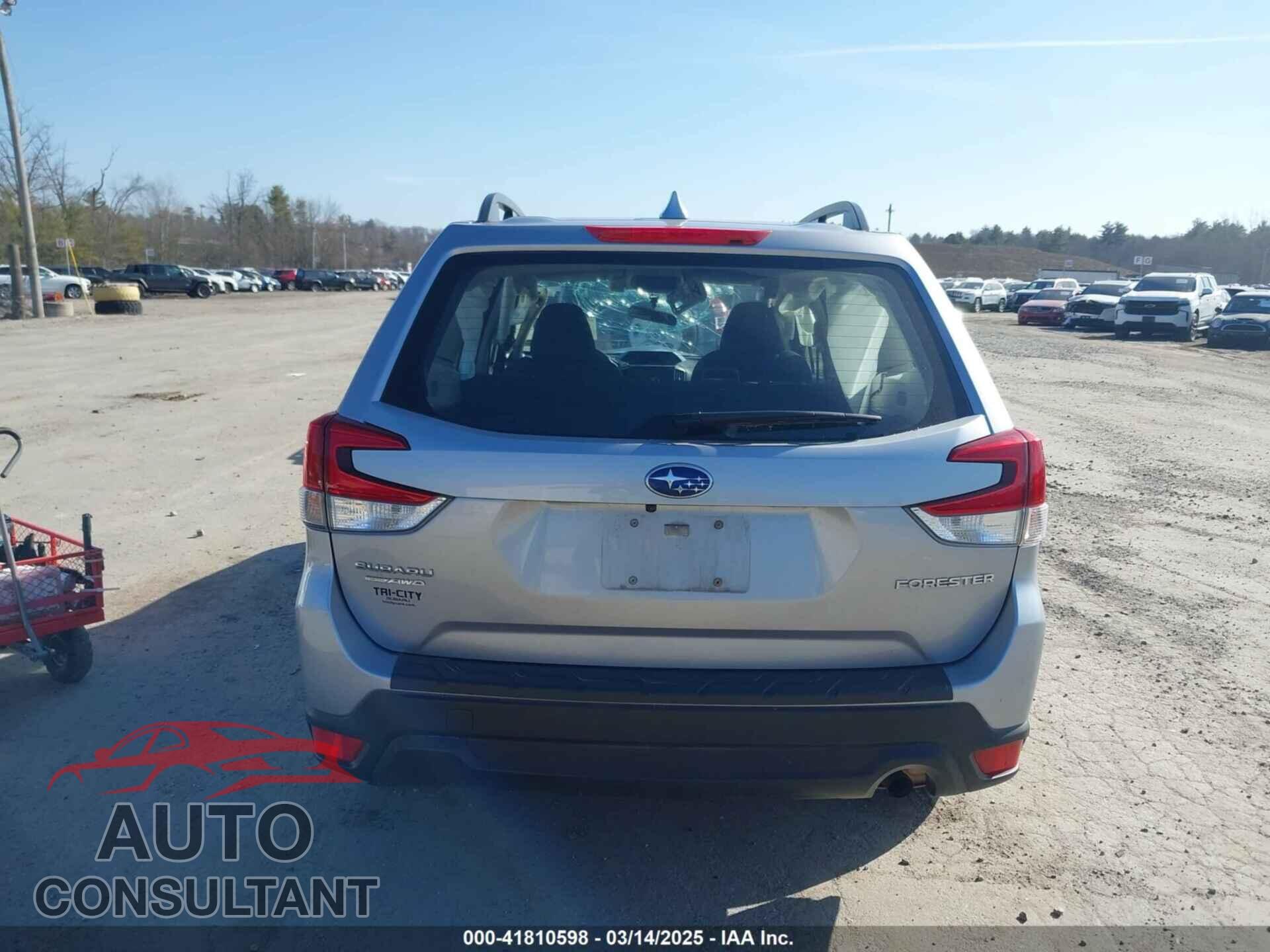 SUBARU FORESTER 2019 - JF2SKACCXKH410907