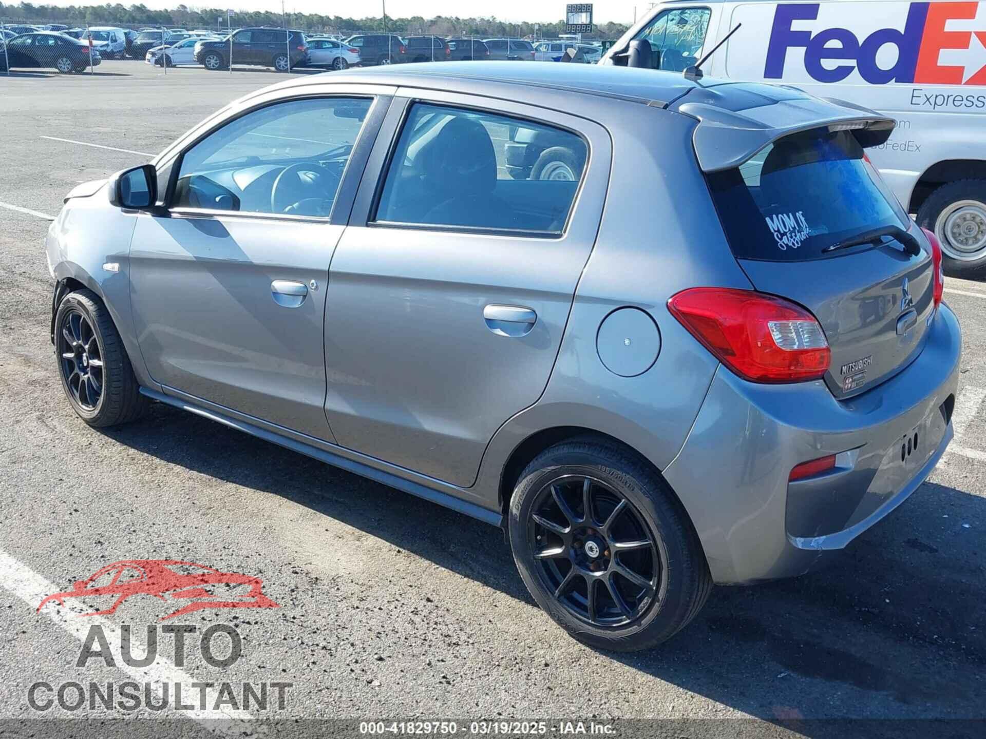 MITSUBISHI MIRAGE 2017 - ML32A3HJXHH004660