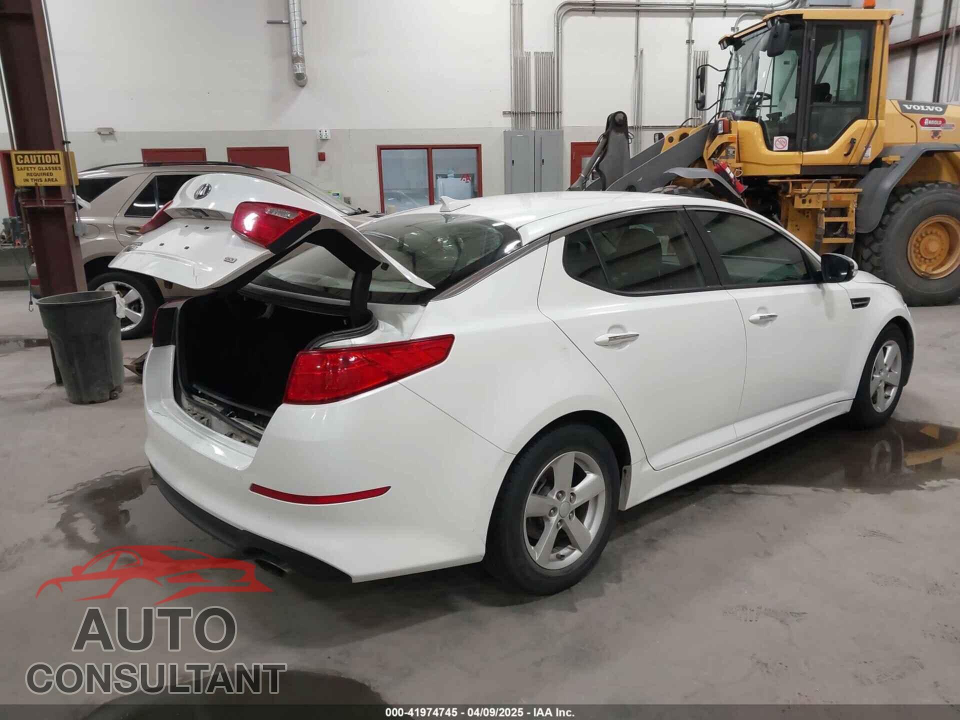 KIA OPTIMA 2015 - KNAGM4A74F5587995