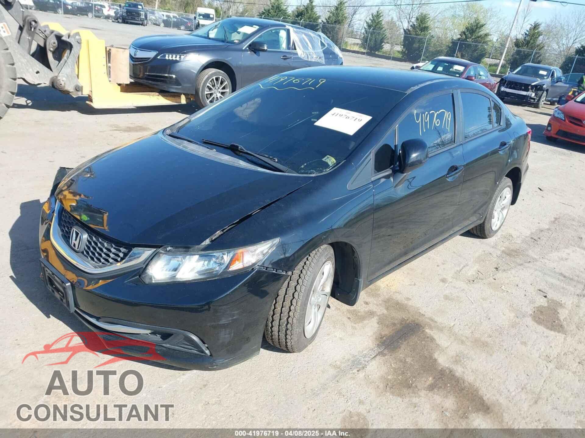HONDA CIVIC 2013 - 2HGFB2F5XDH587314