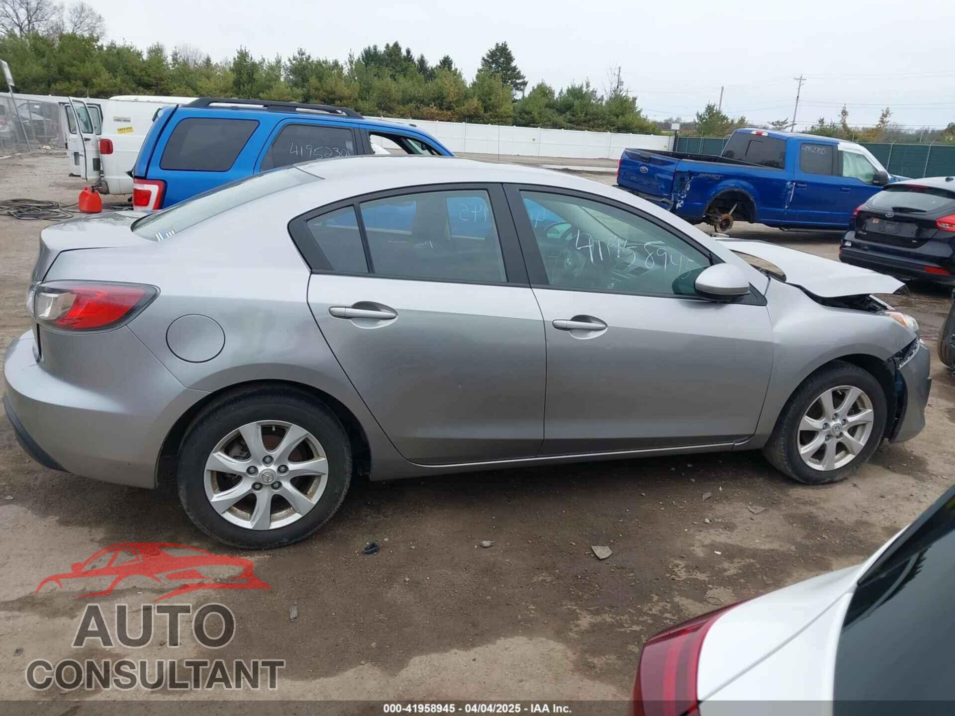 MAZDA MAZDA3 2010 - JM1BL1SF9A1236357