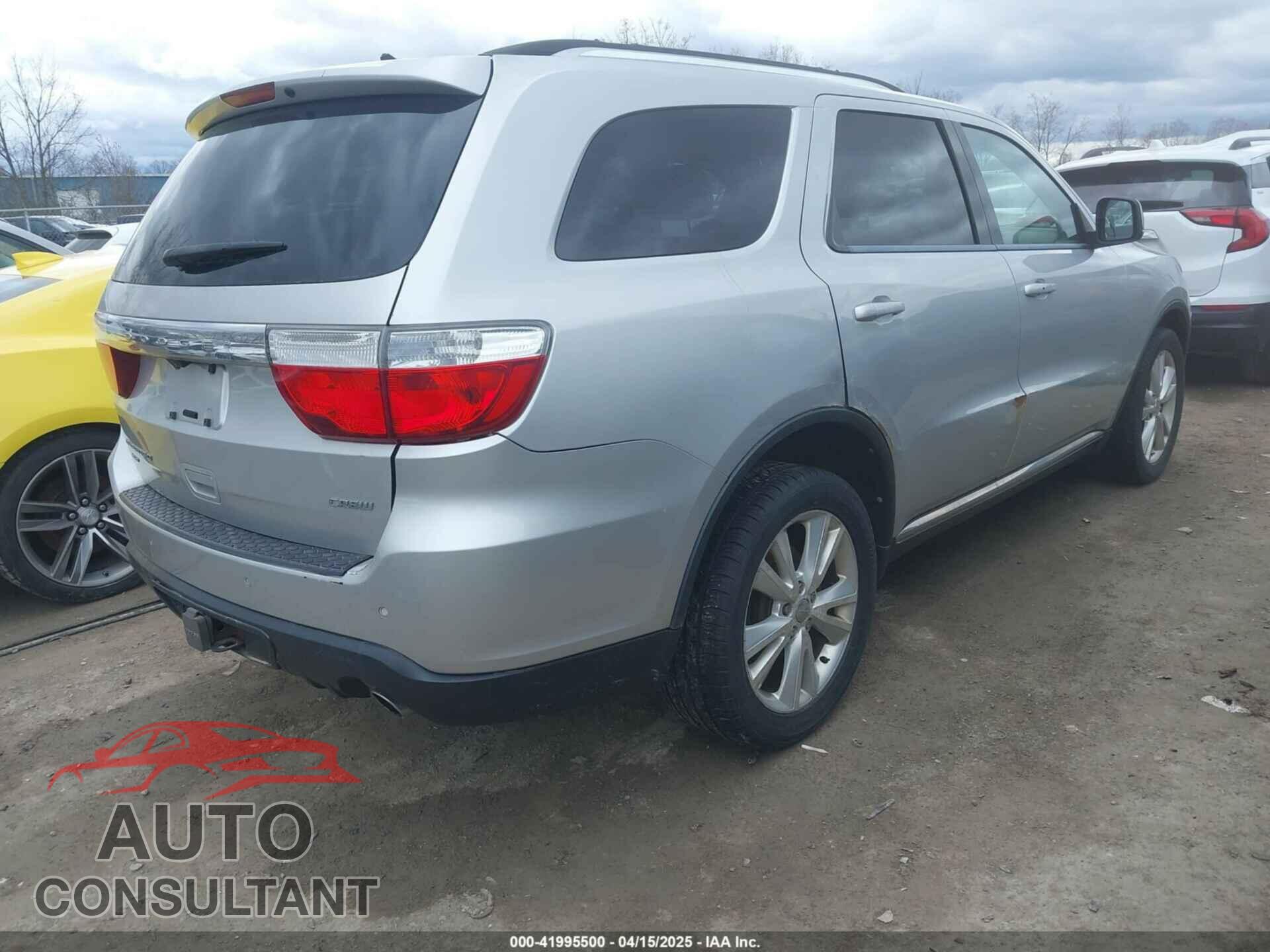 DODGE DURANGO 2012 - 1C4SDJDT7CC309362