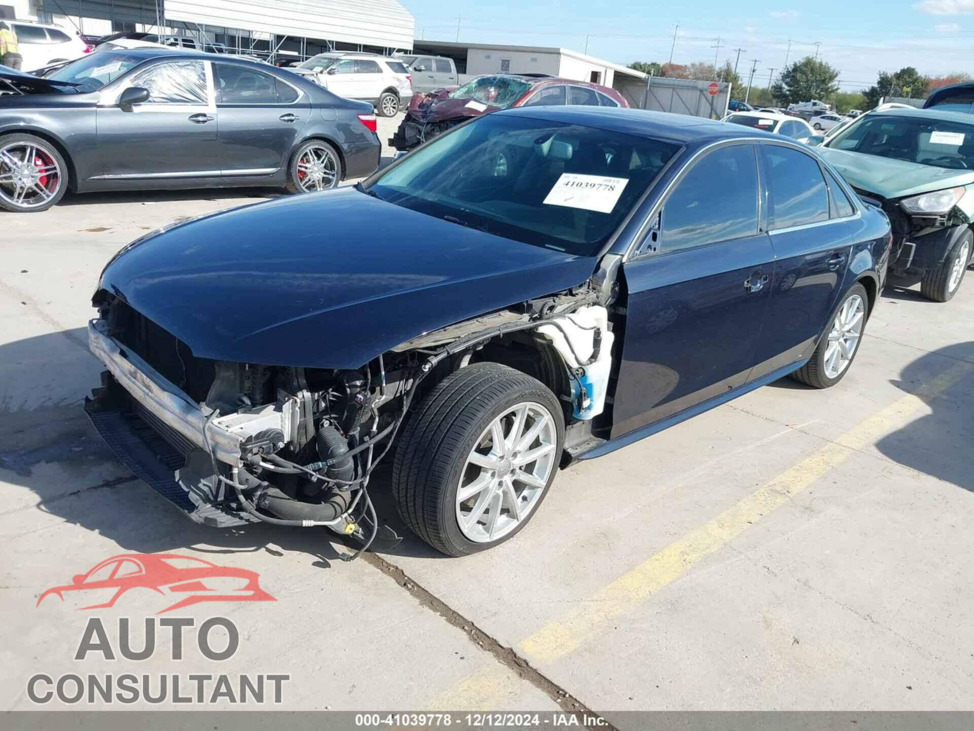 AUDI A4 2015 - WAUFFAFL6FN037658