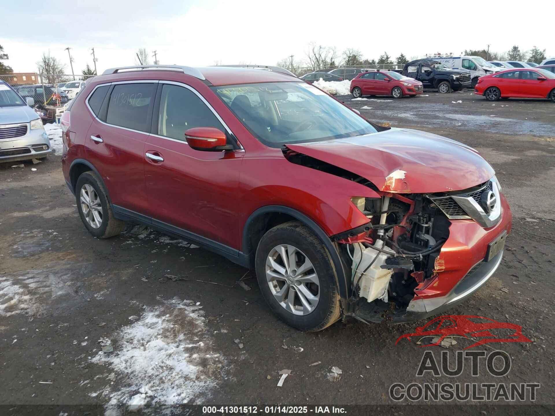 NISSAN ROGUE 2015 - KNMAT2MV0FP558704