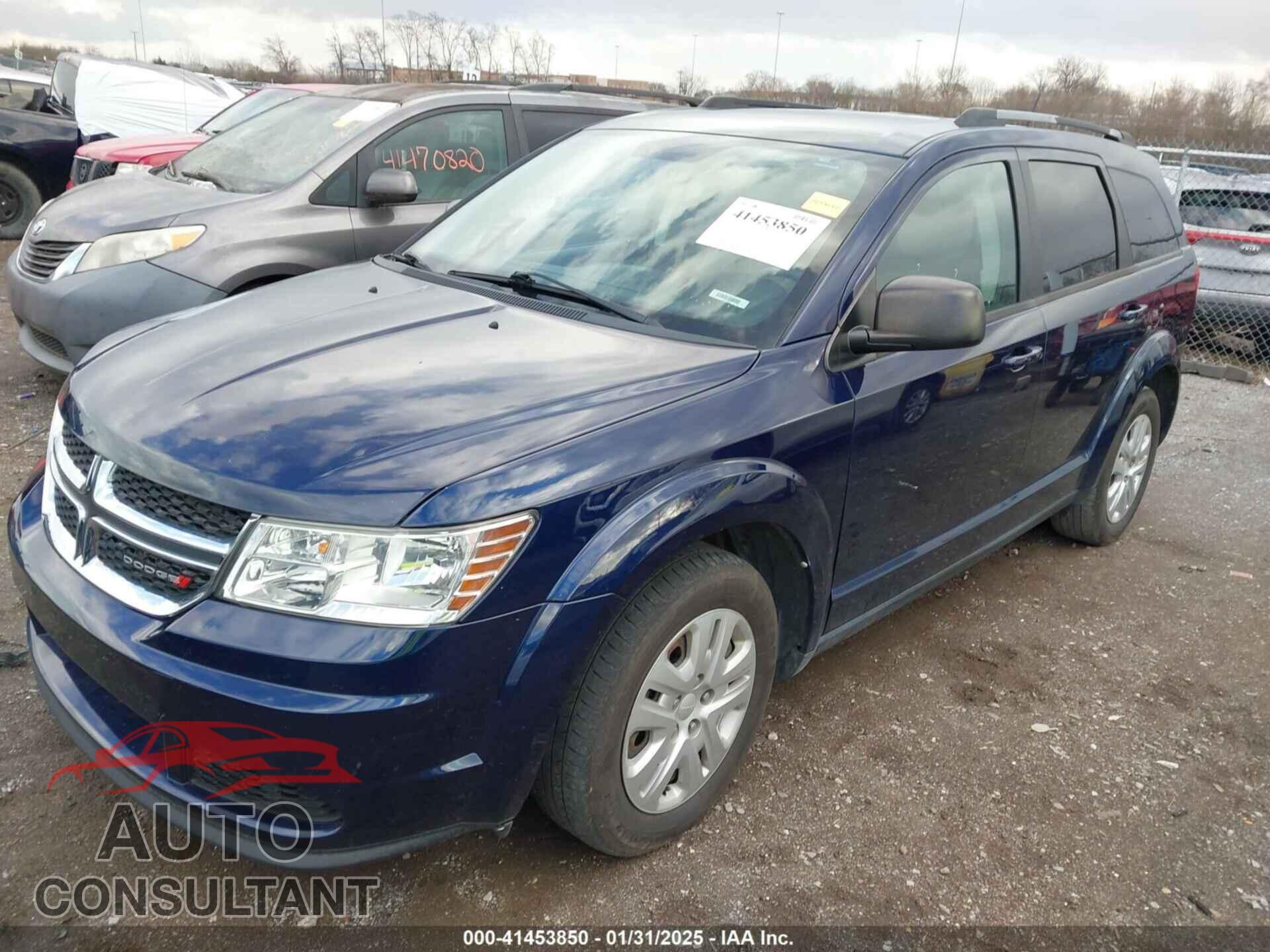 DODGE JOURNEY 2017 - 3C4PDCAB5HT633404