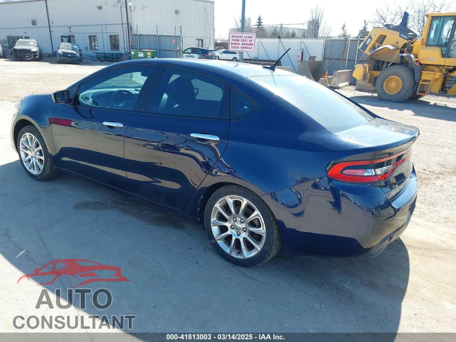 DODGE DART 2013 - 1C3CDFCH9DD147636