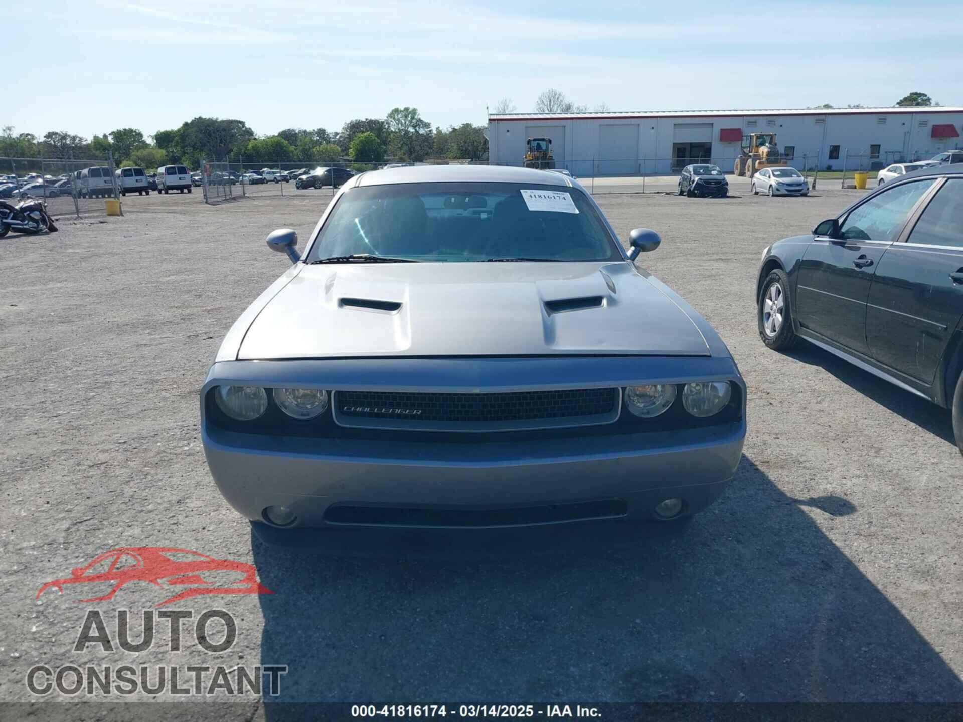 DODGE CHALLENGER 2013 - 2C3CDYAG2DH699956