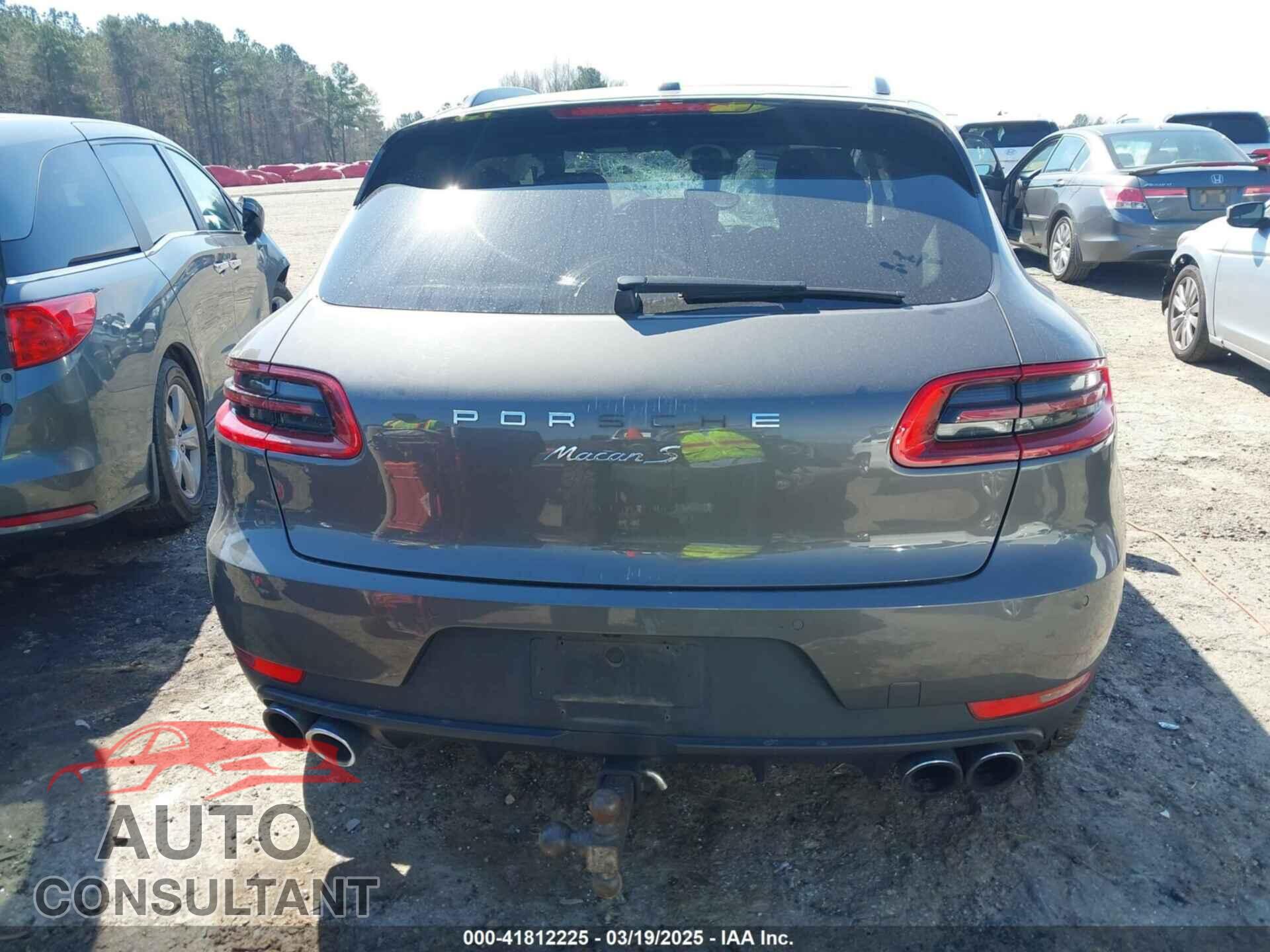 PORSCHE MACAN 2015 - WP1AB2A54FLB72882