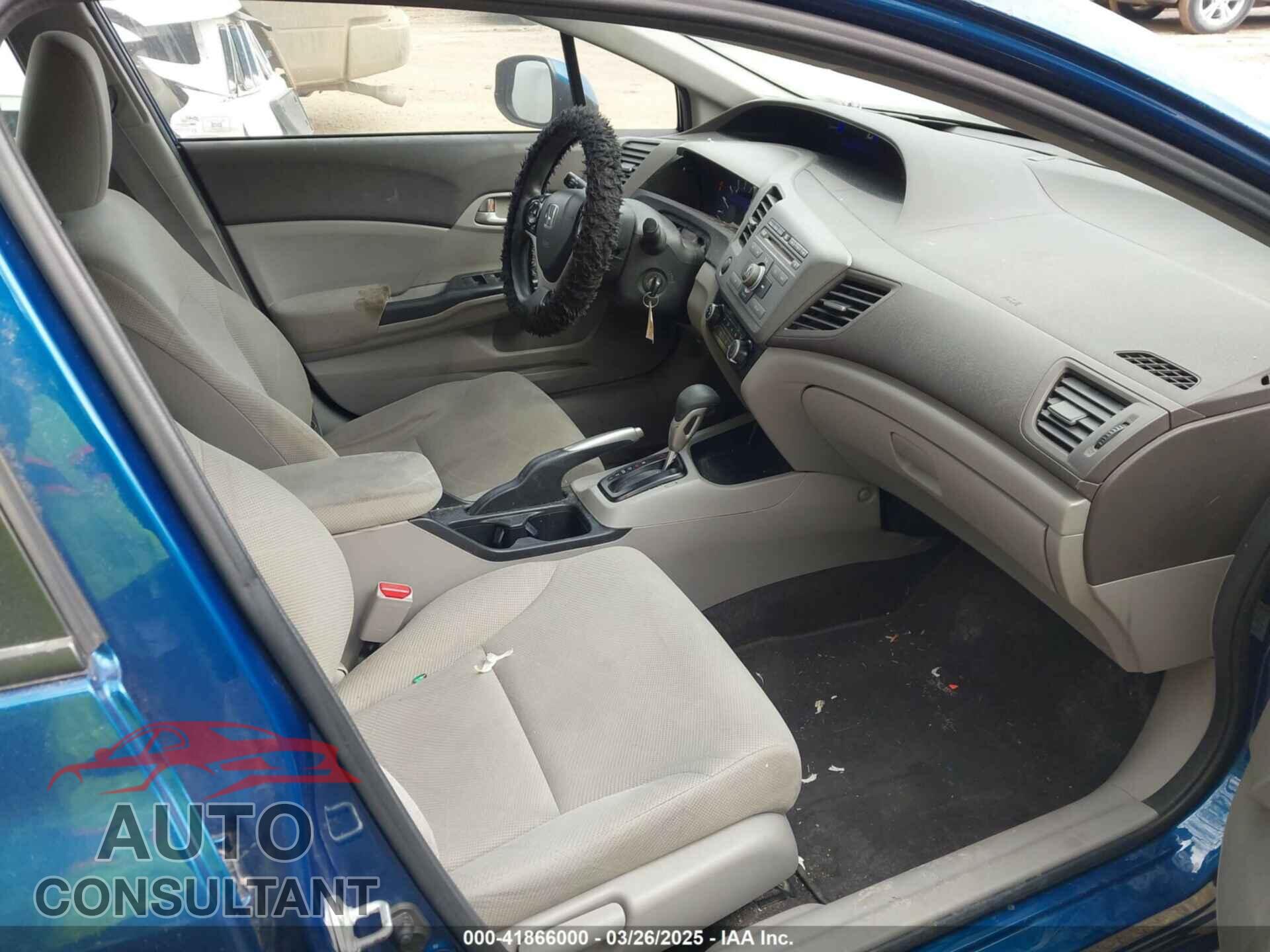HONDA CIVIC 2012 - 19XFB2F56CE053140
