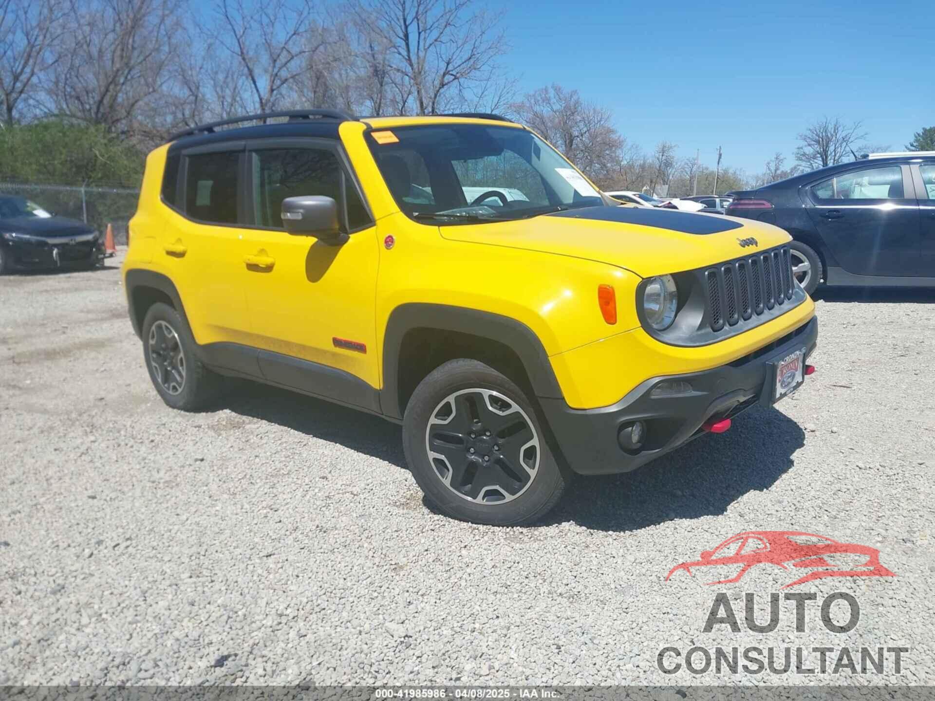 JEEP RENEGADE 2016 - ZACCJBCT4GPD07347