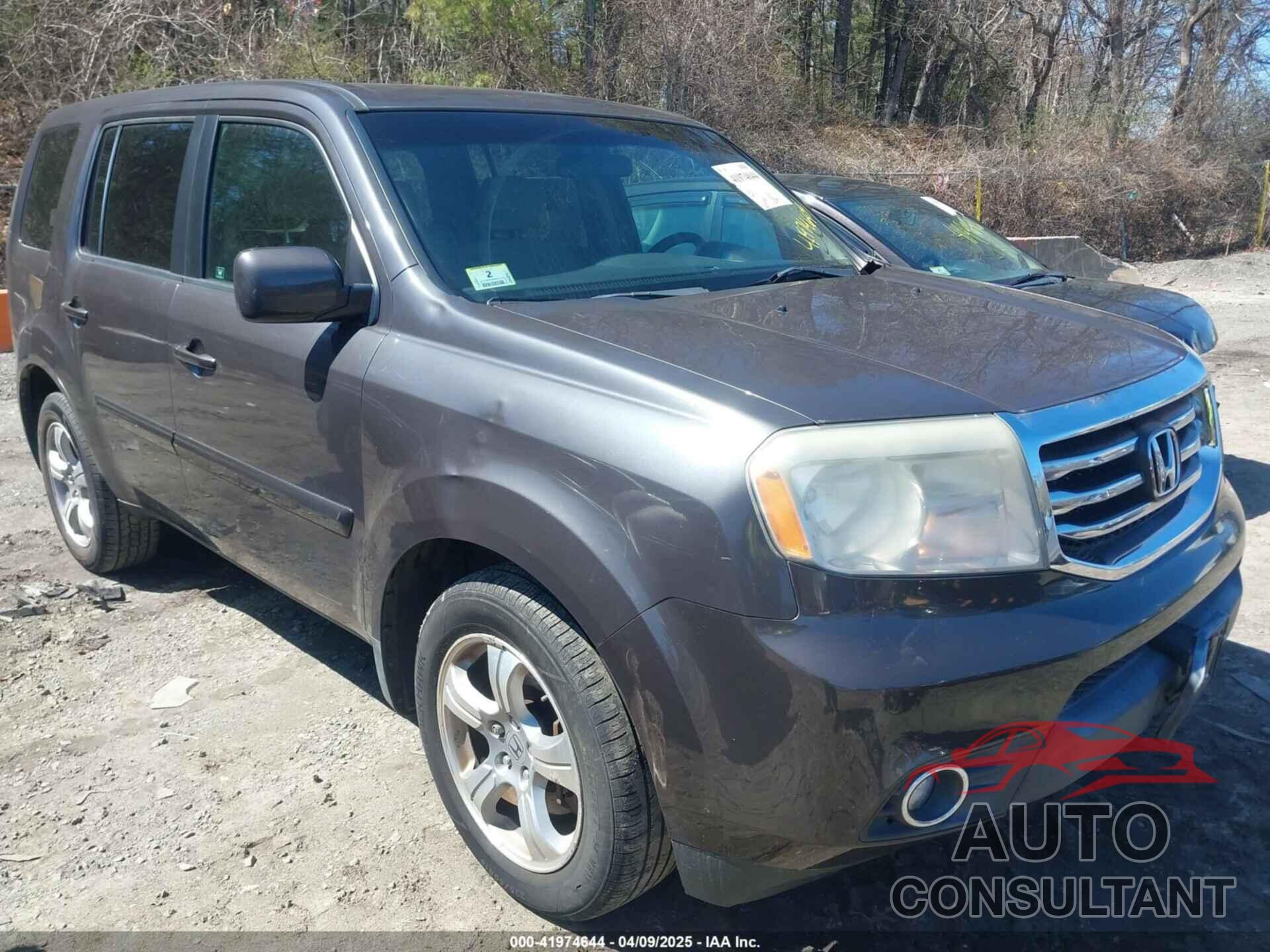 HONDA PILOT 2012 - 5FNYF4H4XCB034825