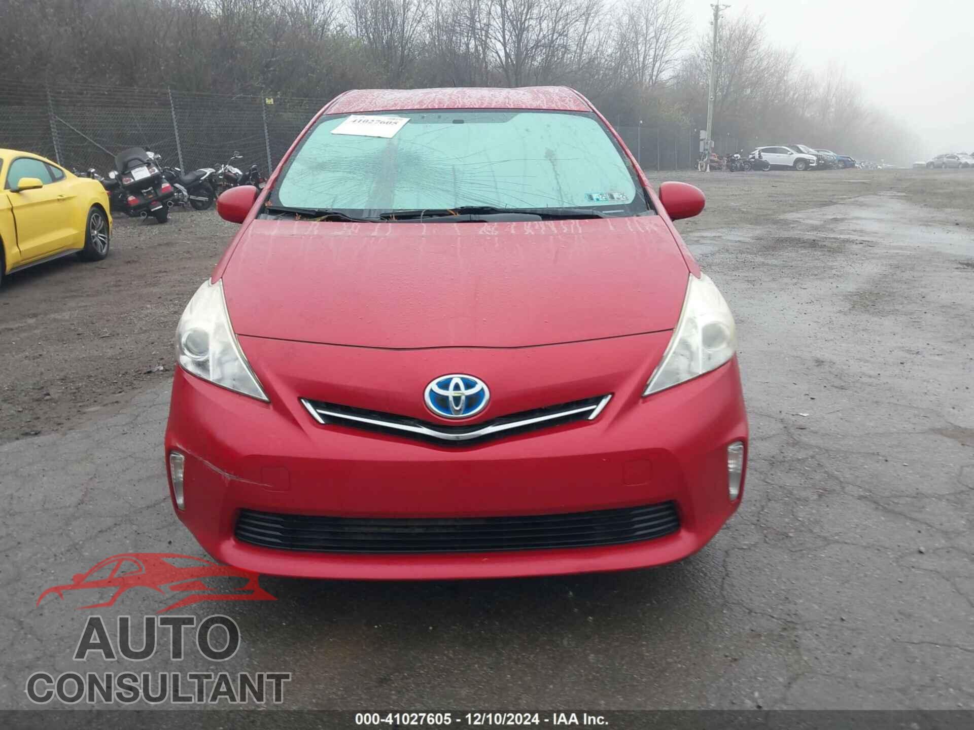 TOYOTA PRIUS V 2012 - JTDZN3EU3C3052182