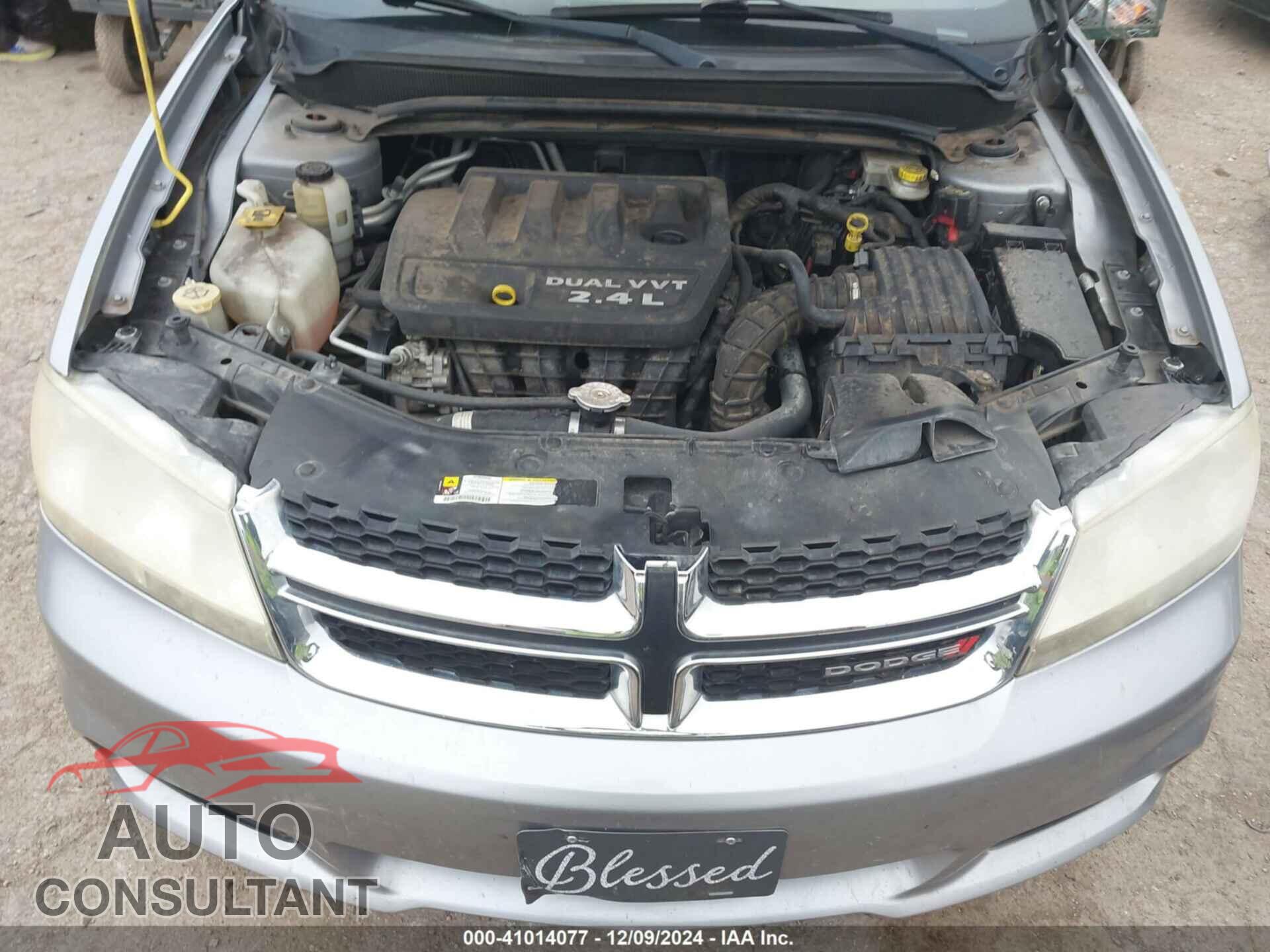 DODGE AVENGER 2013 - 1C3CDZAB9DN619814