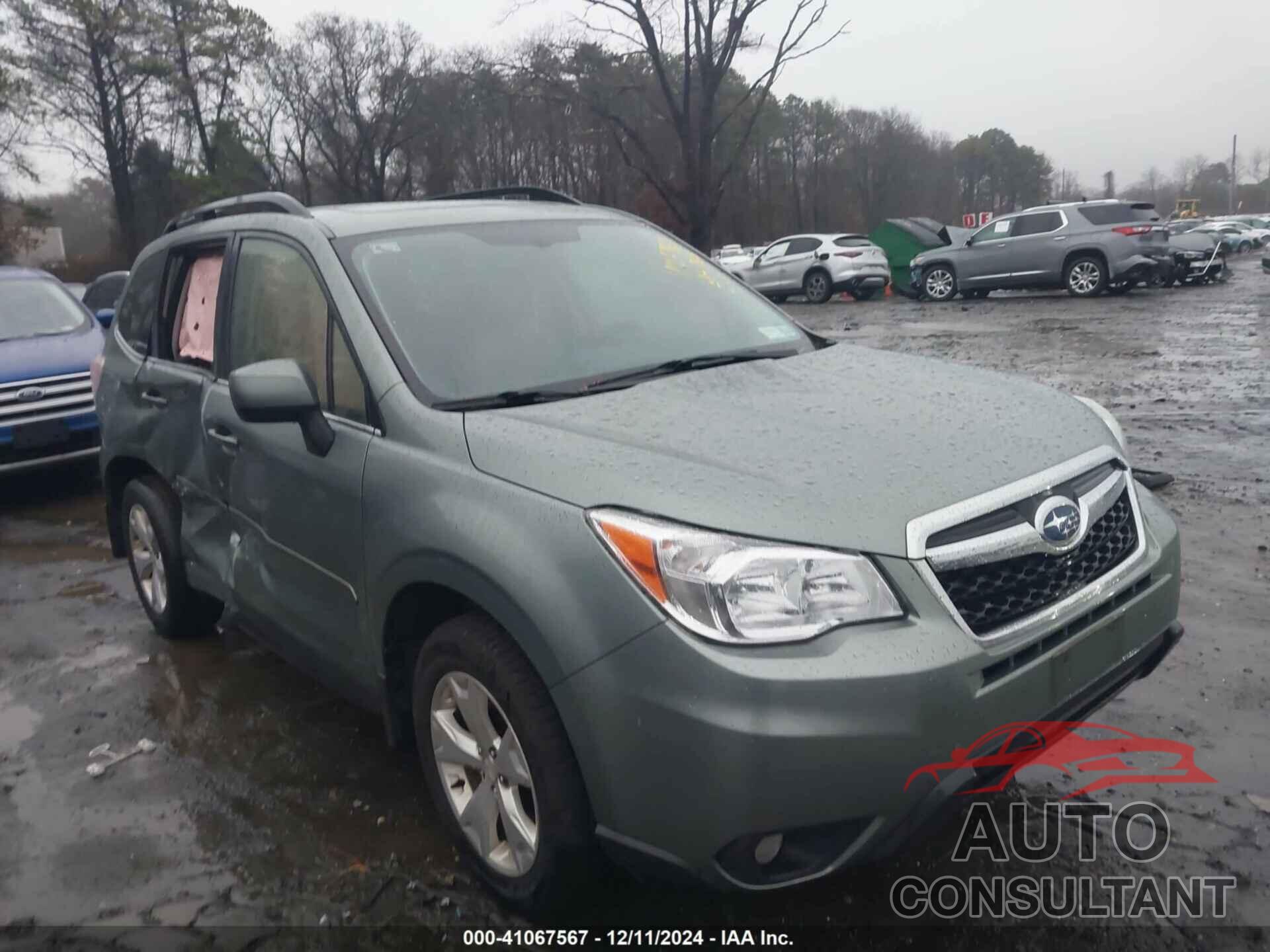 SUBARU FORESTER 2016 - JF2SJAHC3GH558996