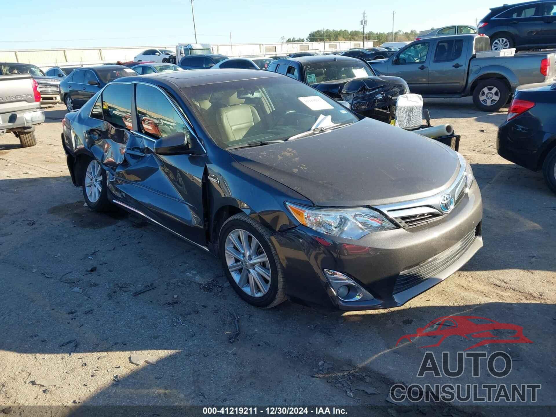 TOYOTA CAMRY HYBRID 2012 - 4T1BD1FK8CU046194