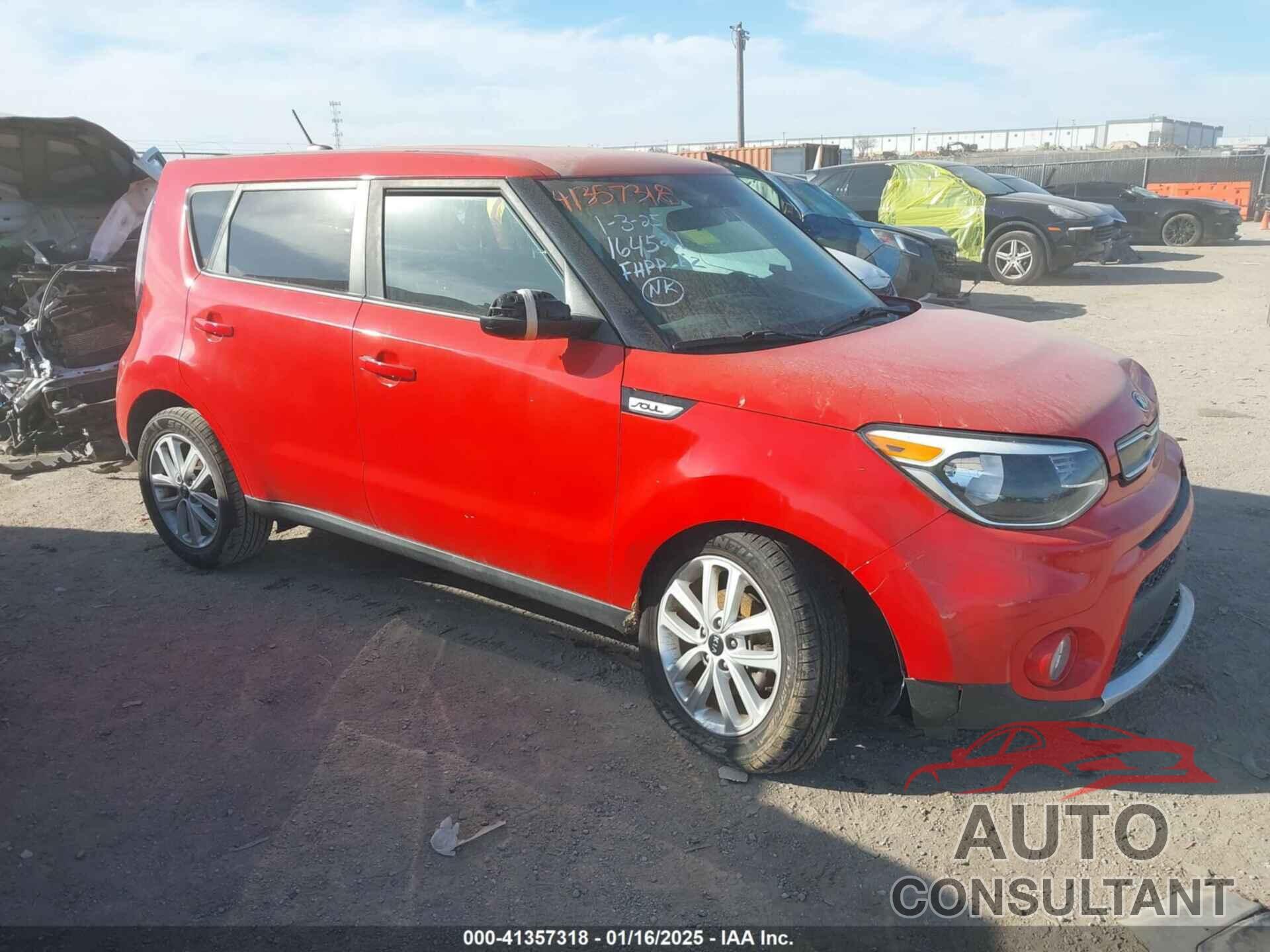KIA SOUL 2018 - KNDJP3A55J7608245