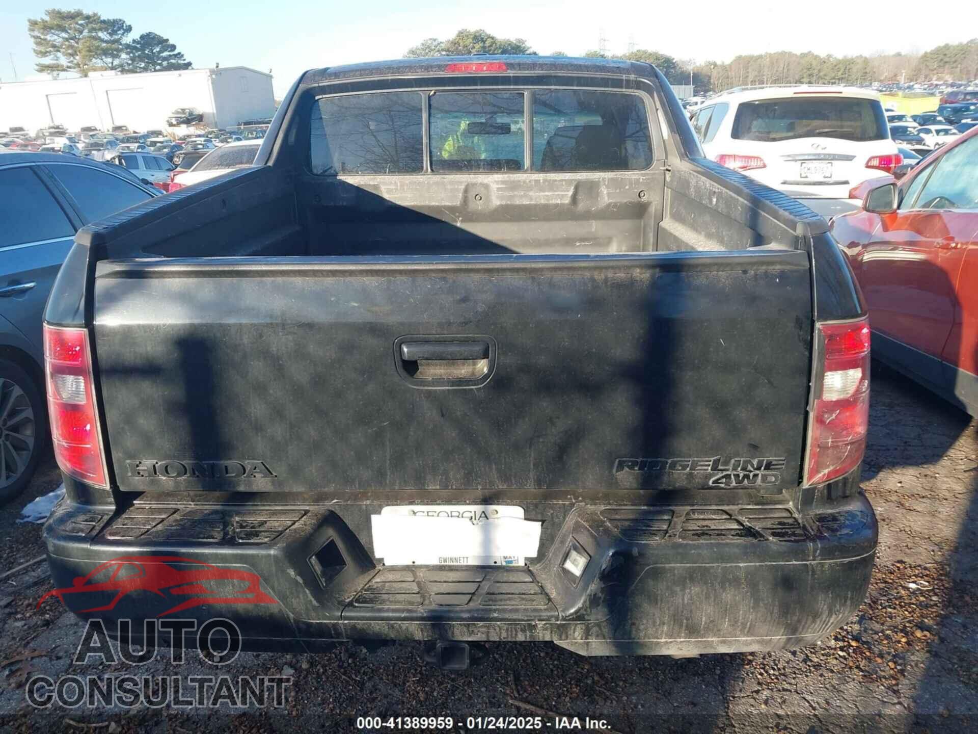 HONDA RIDGELINE 2011 - 5FPYK1F51BB009257