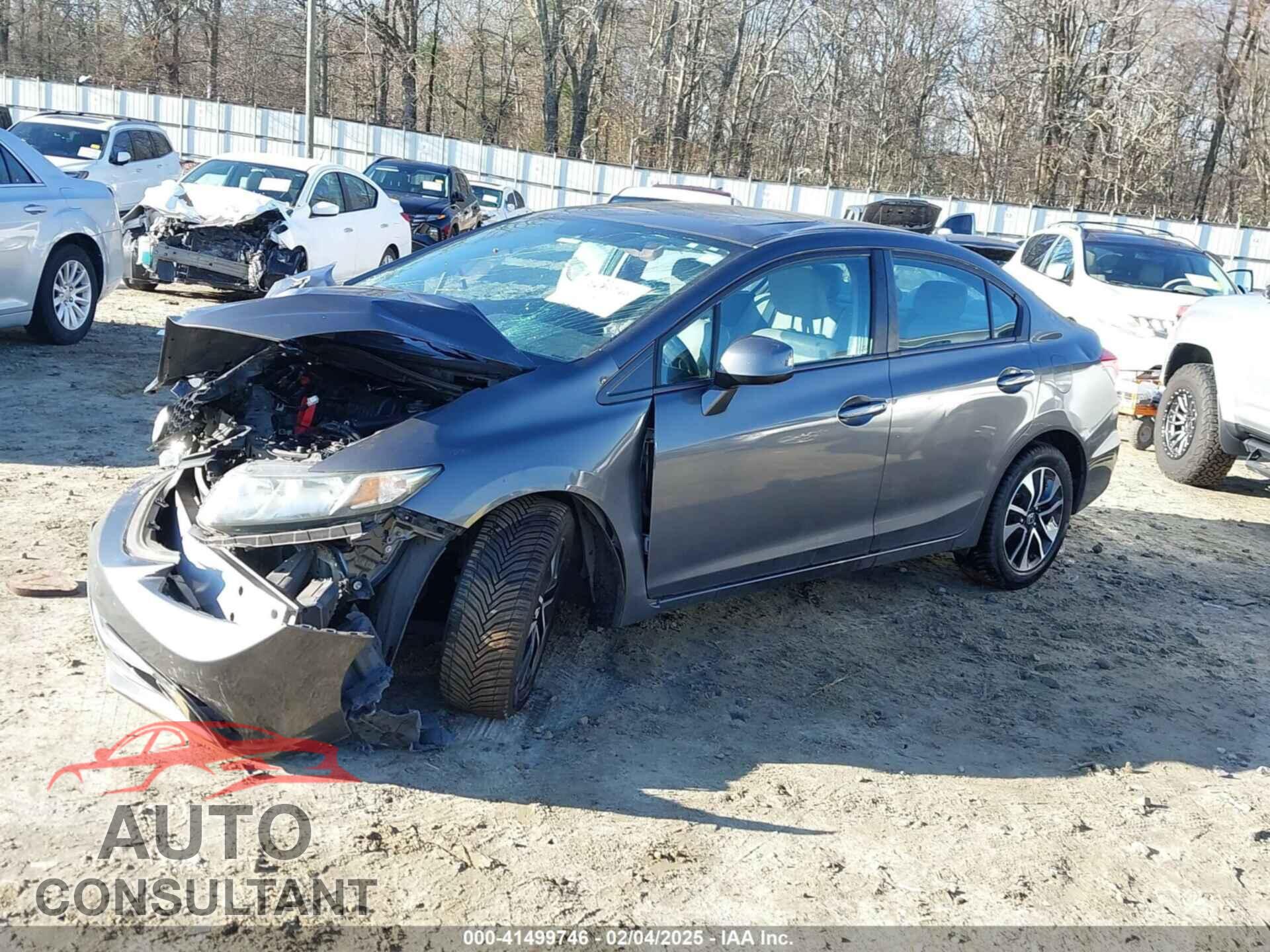 HONDA CIVIC 2013 - 2HGFB2F94DH524485