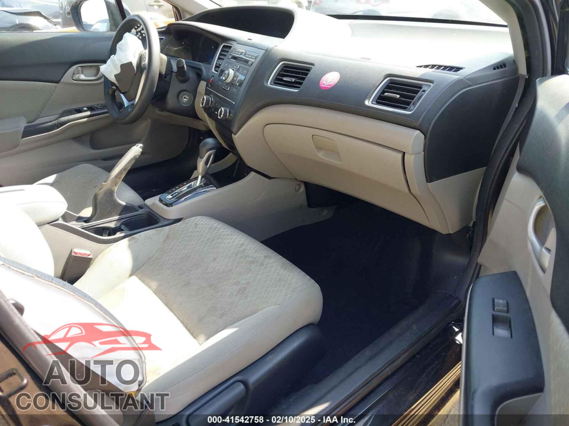 HONDA CIVIC 2014 - 19XFB2F59EE270295