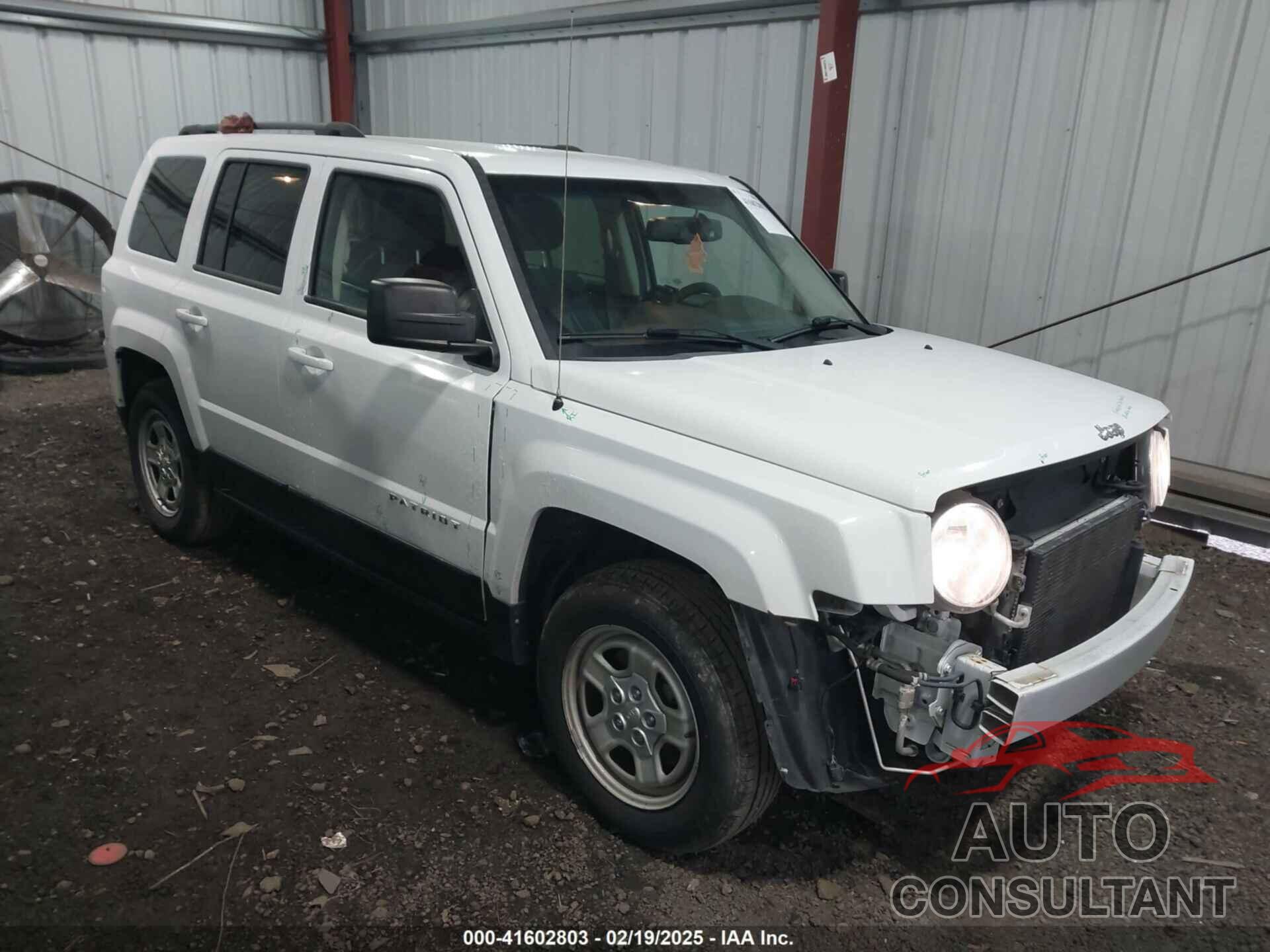 JEEP PATRIOT 2016 - 1C4NJPBA9GD735743