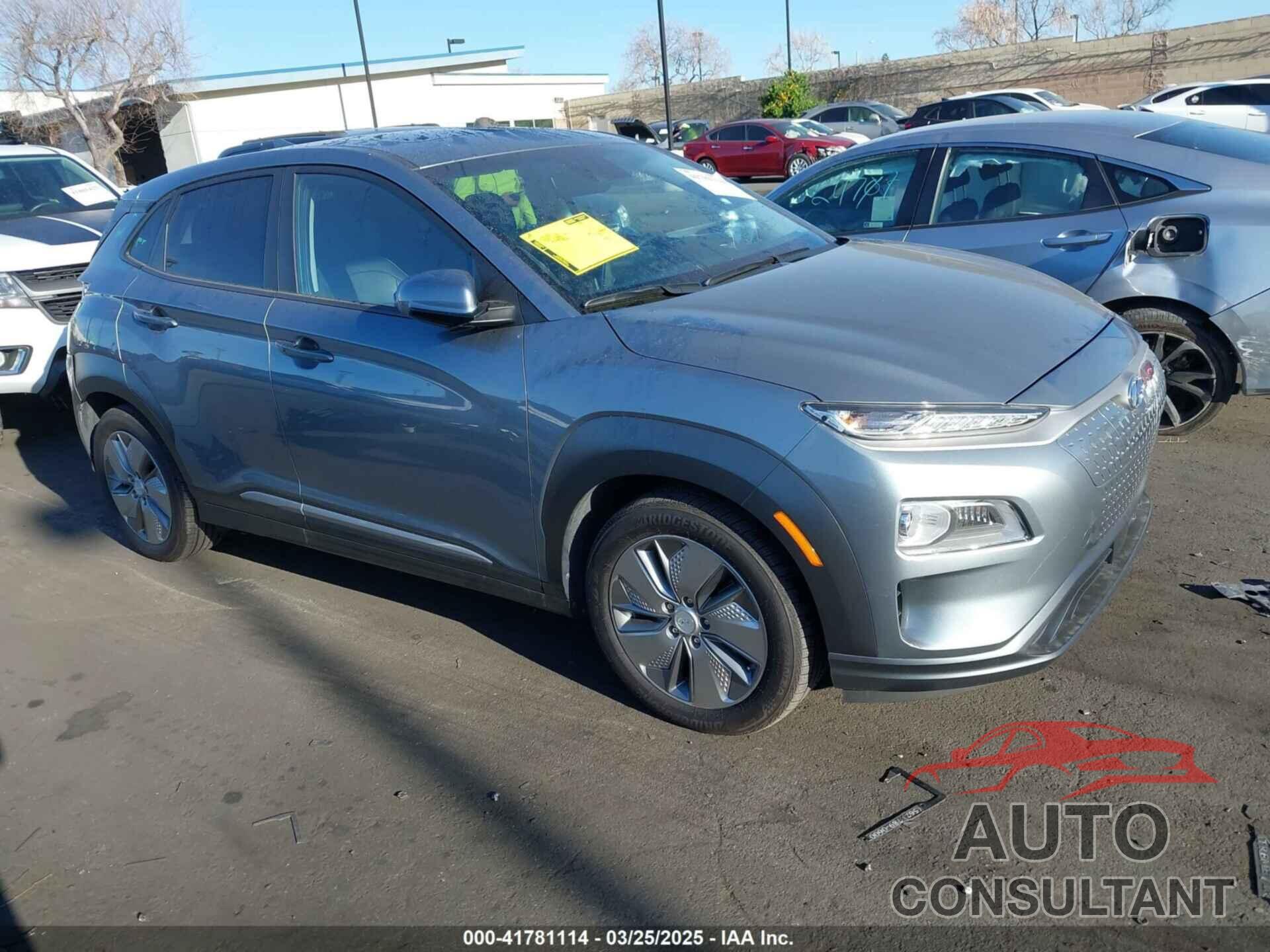 HYUNDAI KONA ELECTRIC 2021 - KM8K53AG0MU103629