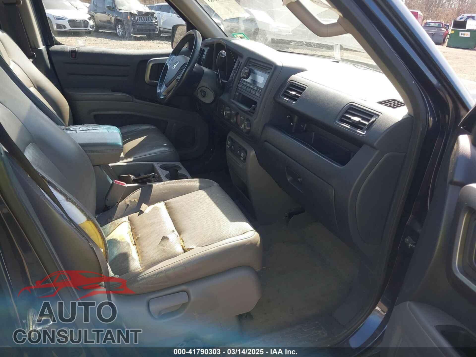 HONDA RIDGELINE 2011 - 5FPYK1F51BB011686