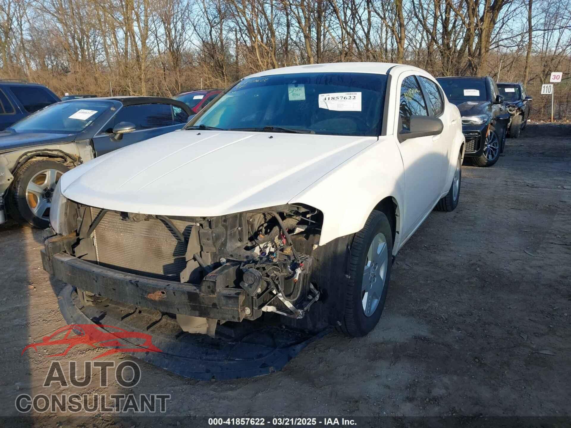 DODGE AVENGER 2010 - 1B3CC4FB7AN106455