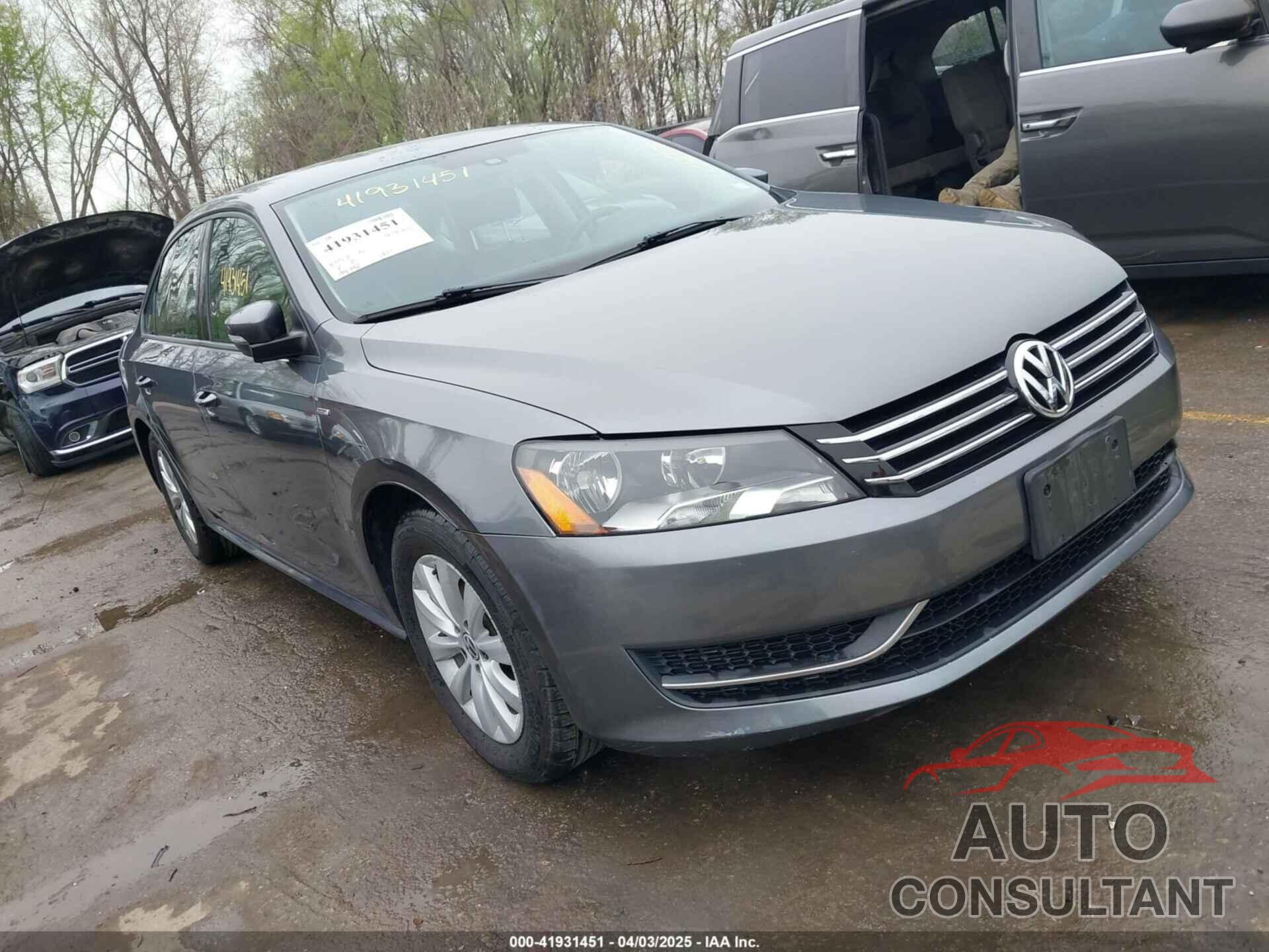 VOLKSWAGEN PASSAT 2014 - 1VWAS7A35EC077370
