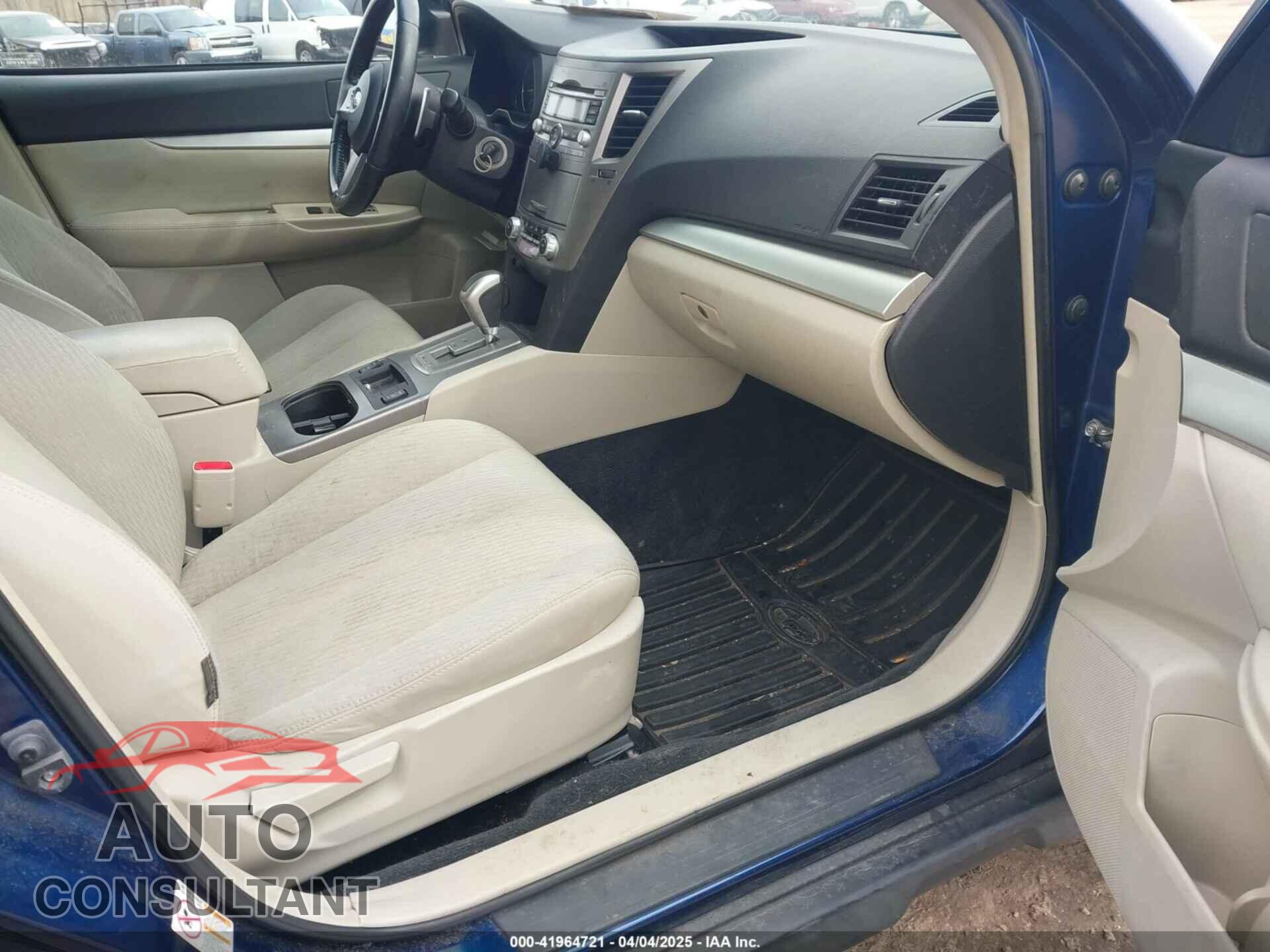 SUBARU OUTBACK 2010 - 4S4BRCGC4A3375675