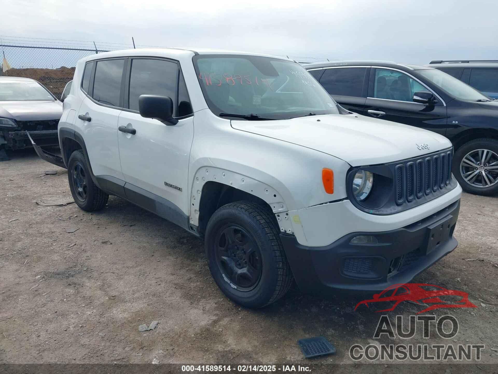 JEEP RENEGADE 2018 - ZACCJBAB6JPH30383