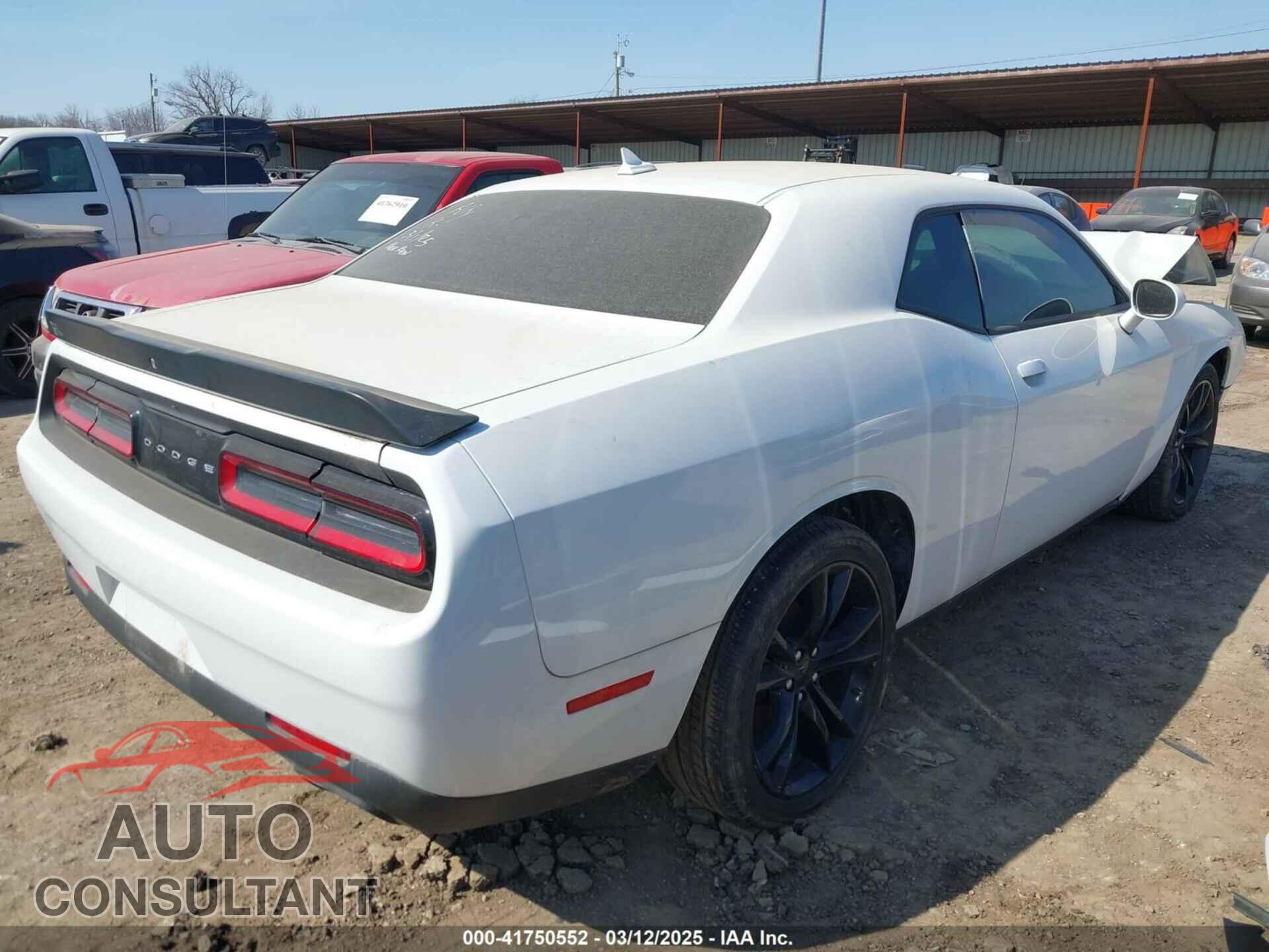 DODGE CHALLENGER 2016 - 2C3CDZAG3GH323308