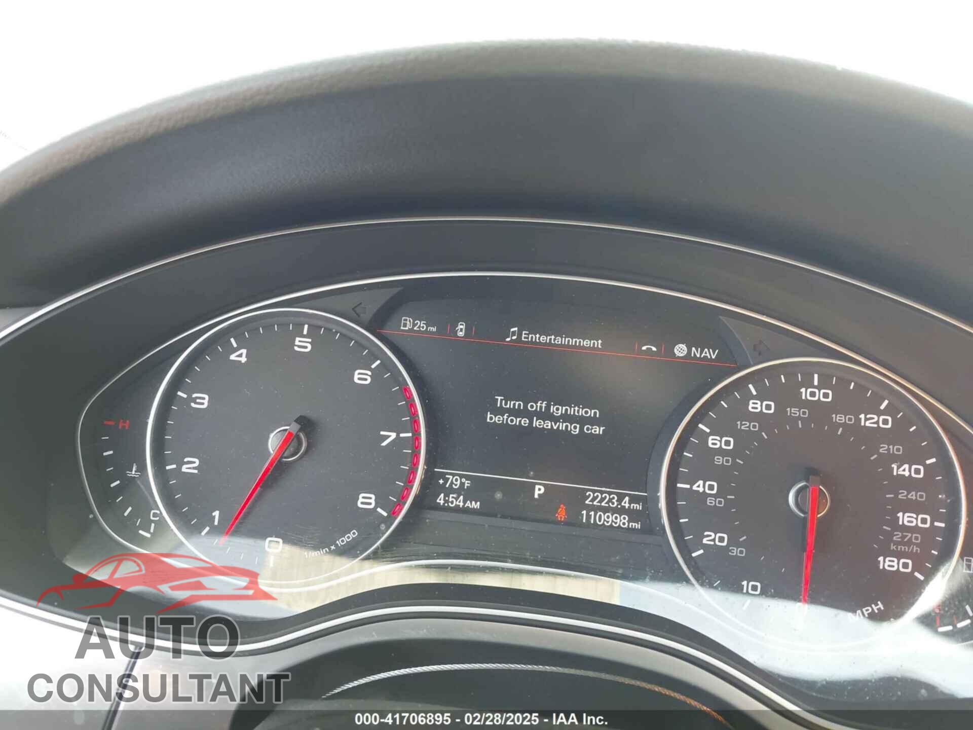 AUDI A7 2013 - WAU3GAFC7DN110467