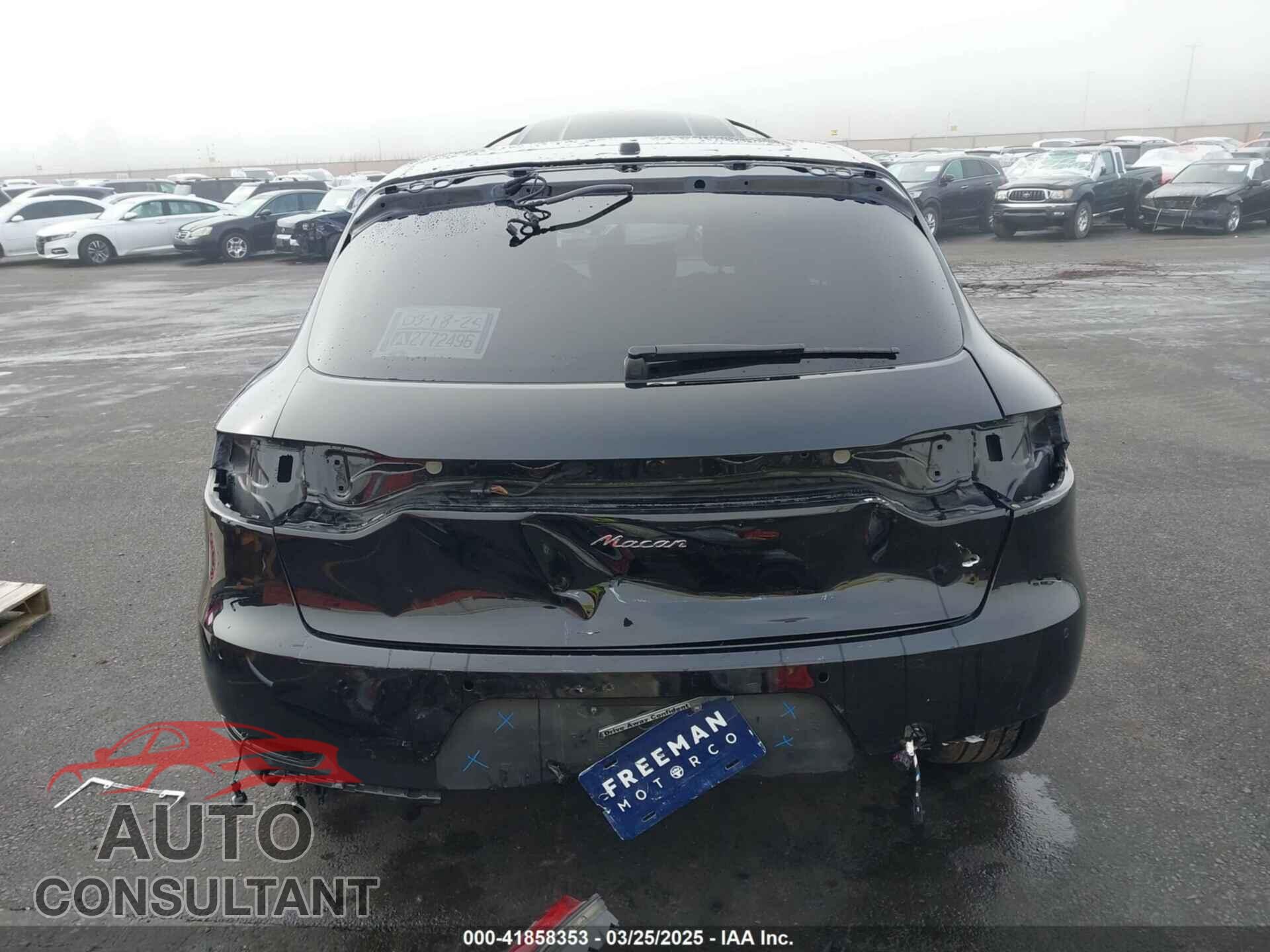 PORSCHE MACAN 2020 - WP1AA2A58LLB11291