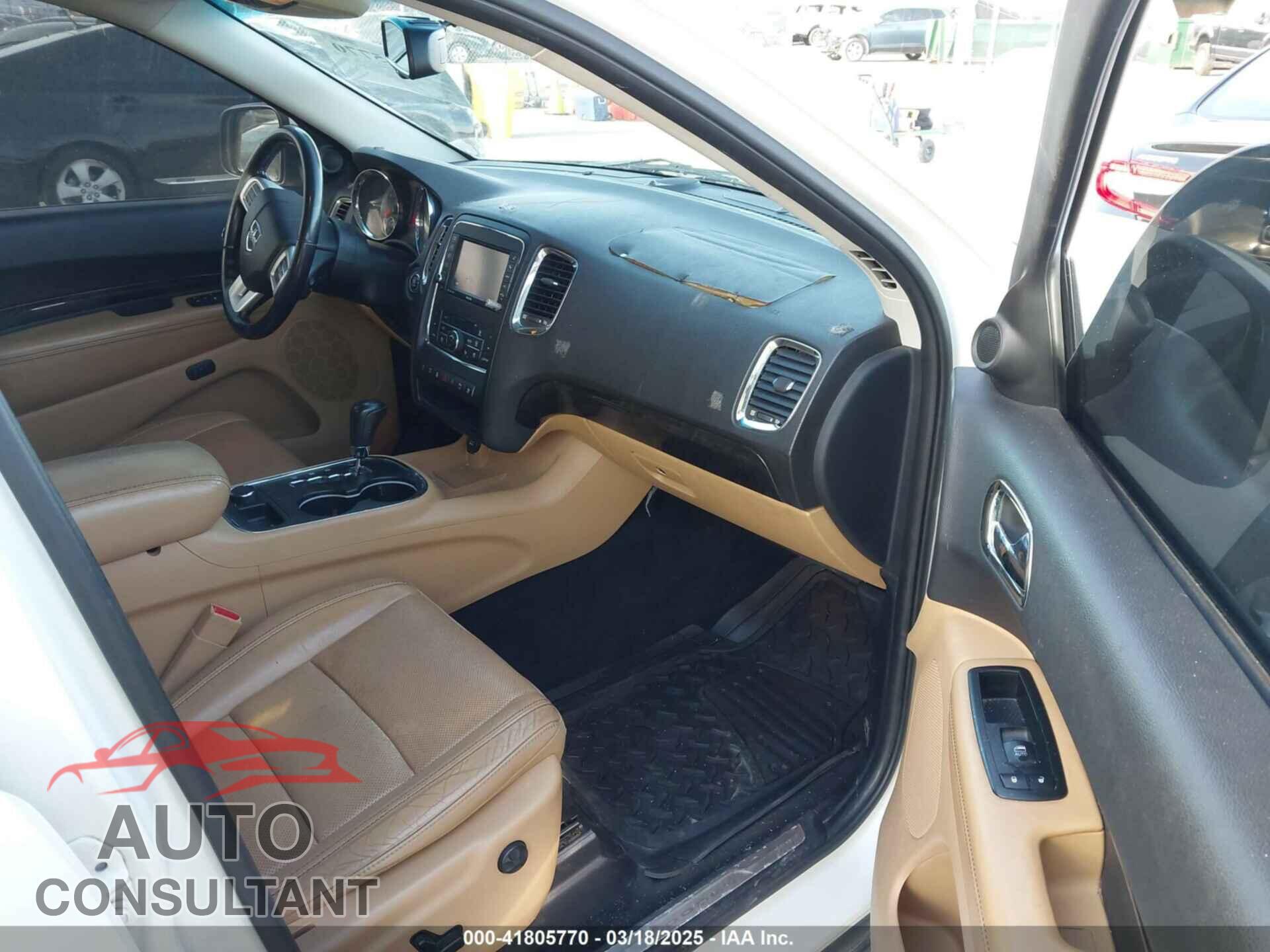 DODGE DURANGO 2011 - 1D4SE5GT0BC686083