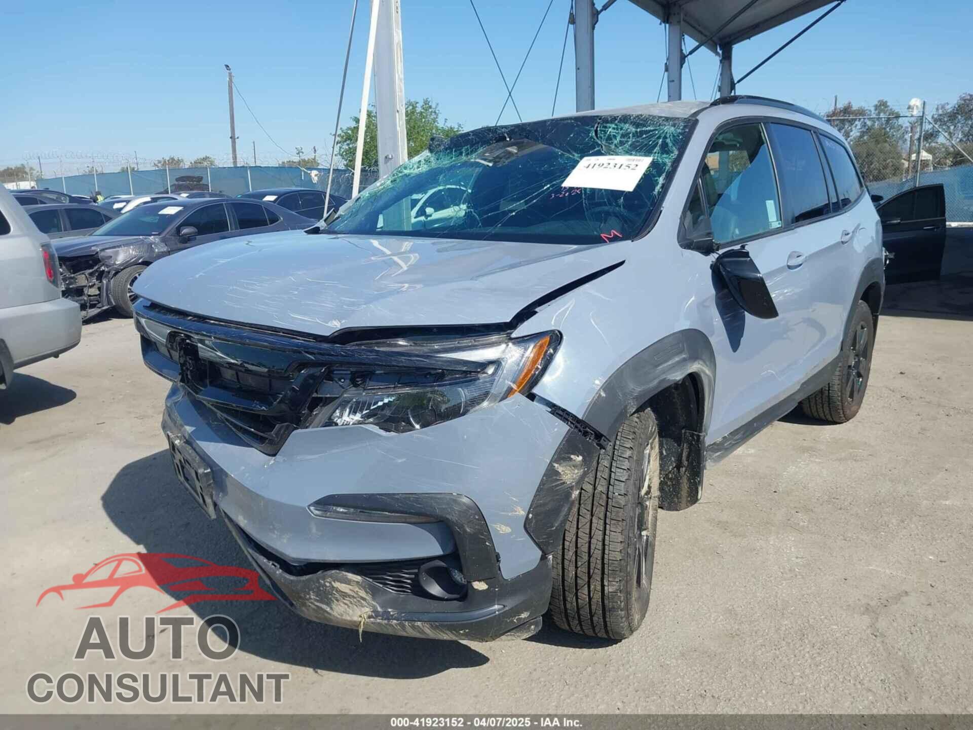 HONDA PILOT 2022 - 5FNYF6H84NB092589