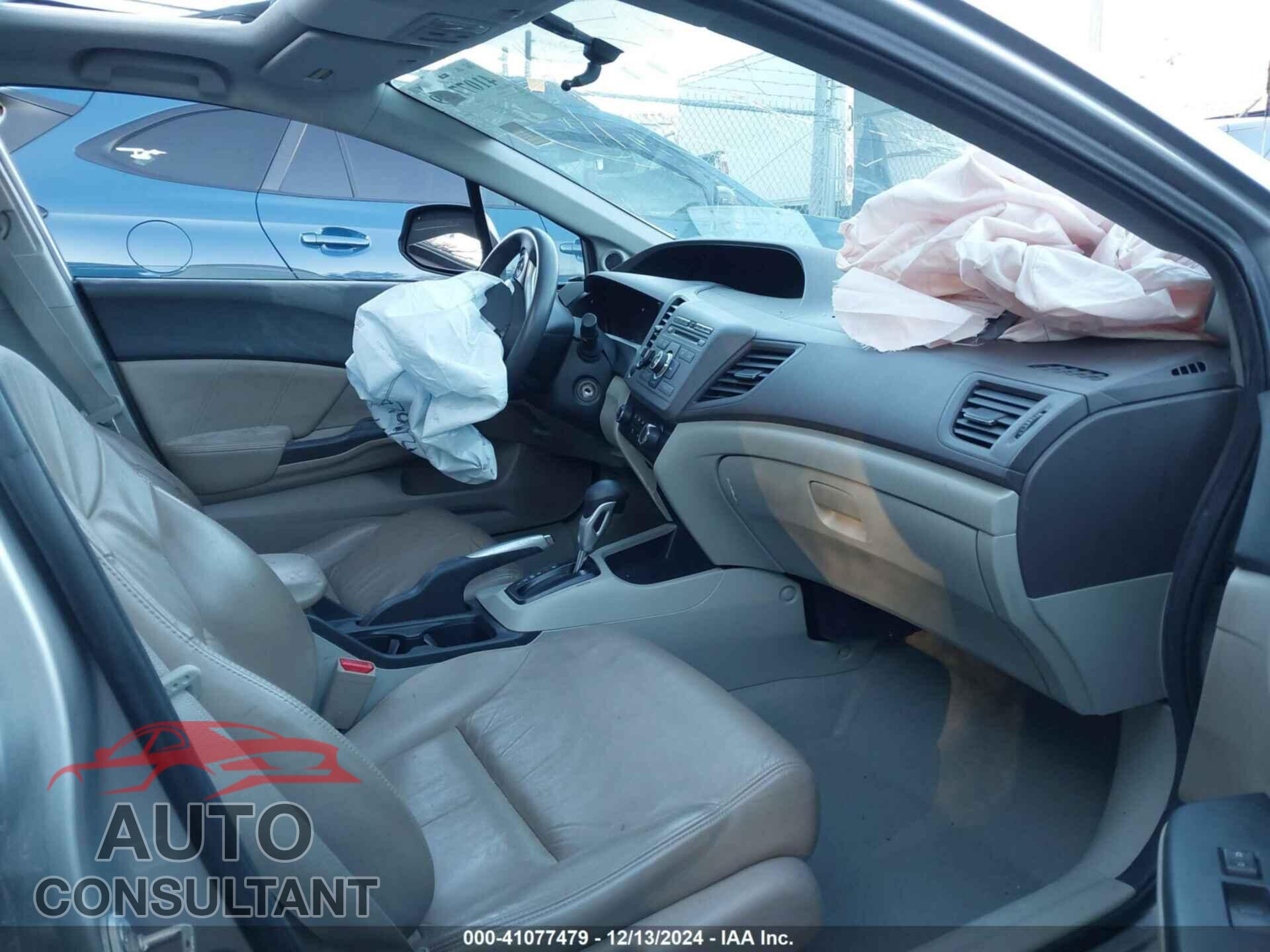 HONDA CIVIC 2012 - 2HGFB2F86CH312306