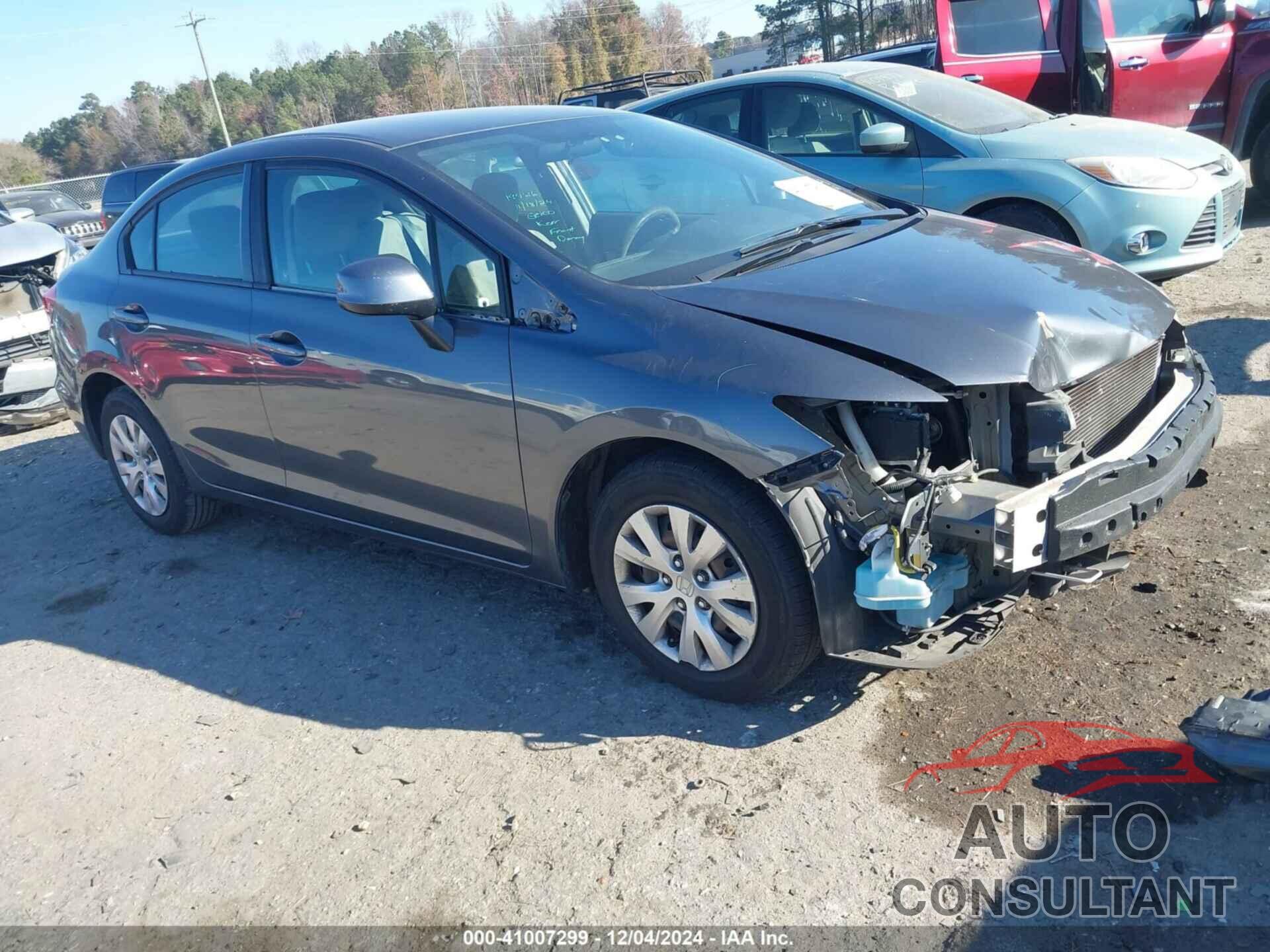 HONDA CIVIC 2012 - 2HGFB2F53CH325181