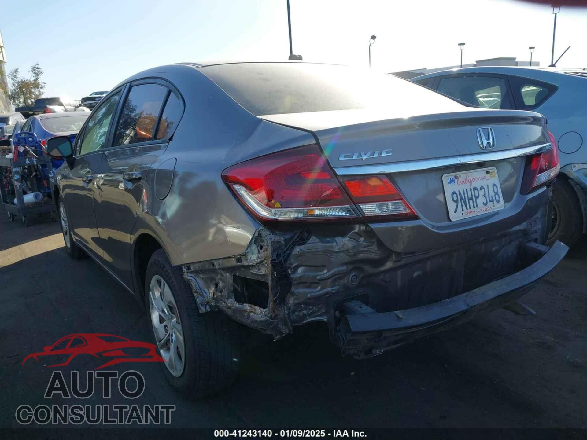 HONDA CIVIC 2013 - 19XFB2F58DE292190