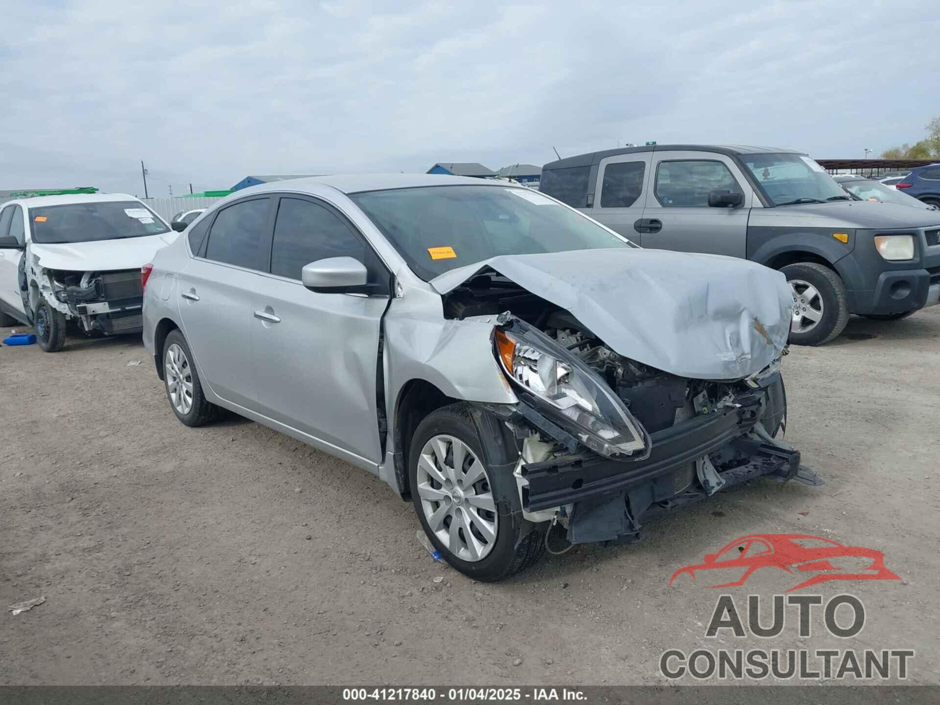 NISSAN SENTRA 2019 - 3N1AB7AP7KY279283