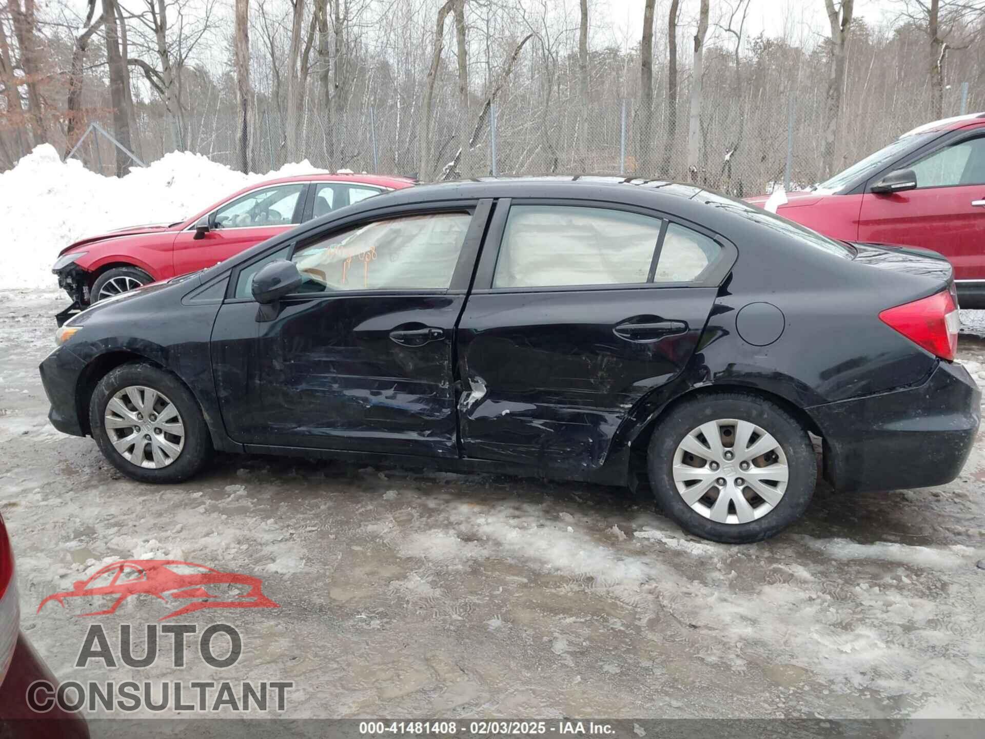 HONDA CIVIC 2012 - 2HGFB2F5XCH560242