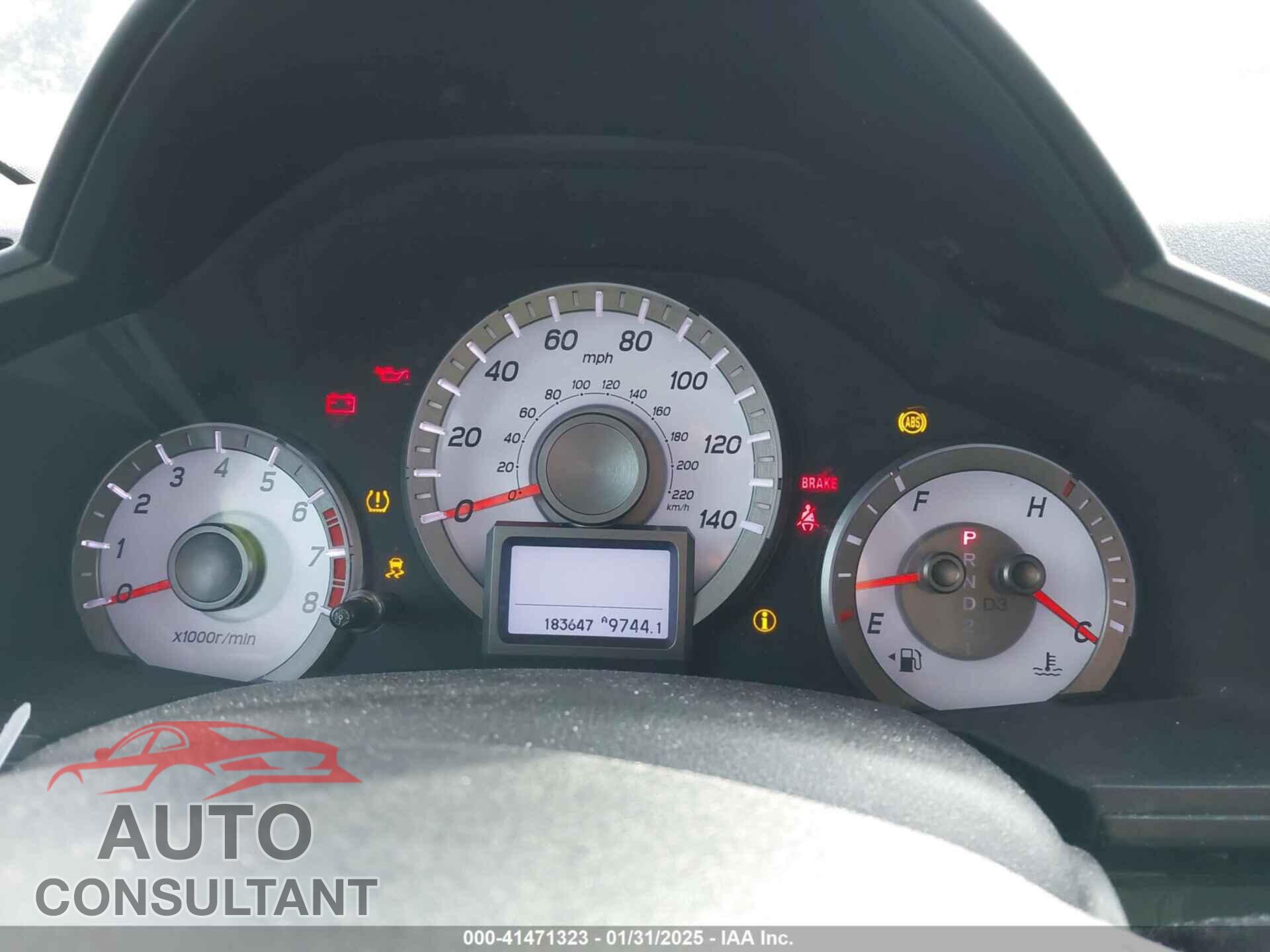 HONDA PILOT 2013 - 5FNYF4H94DB019993