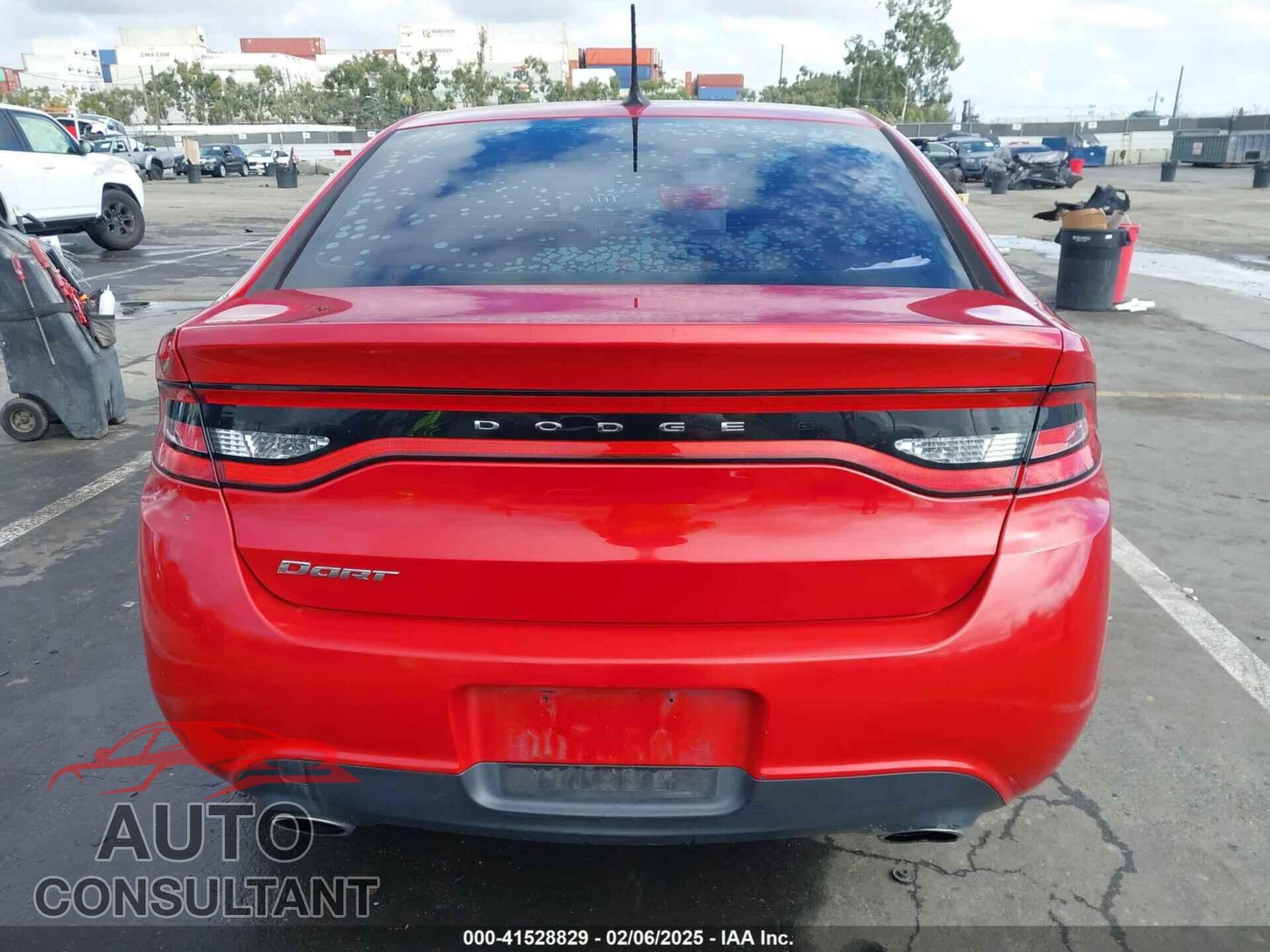 DODGE DART 2015 - 1C3CDFBBXFD112880
