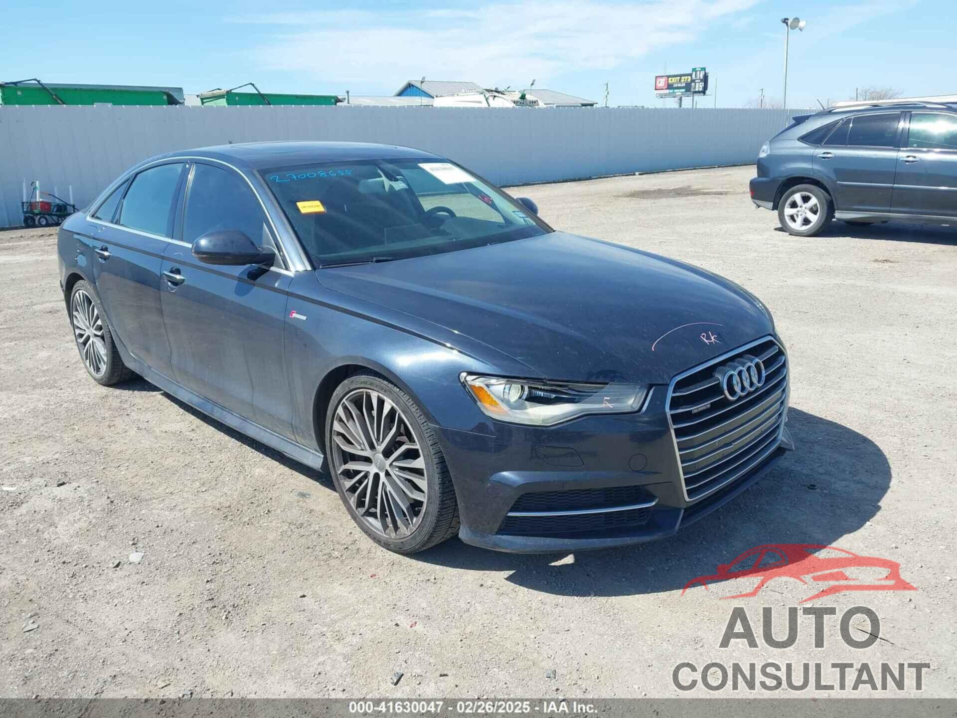 AUDI A6 2016 - WAUFGAFC9GN003180