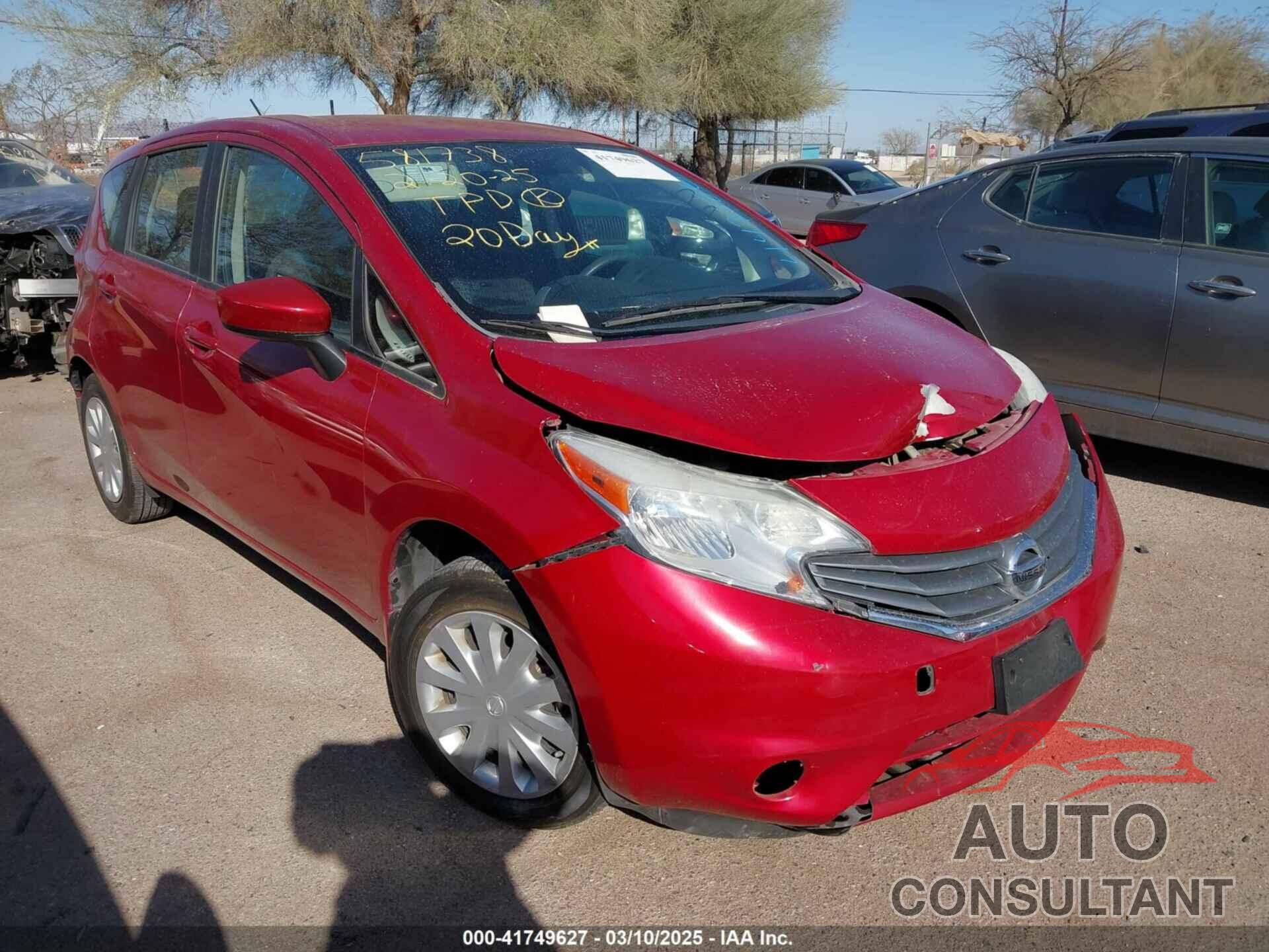 NISSAN VERSA NOTE 2015 - 3N1CE2CP8FL447886