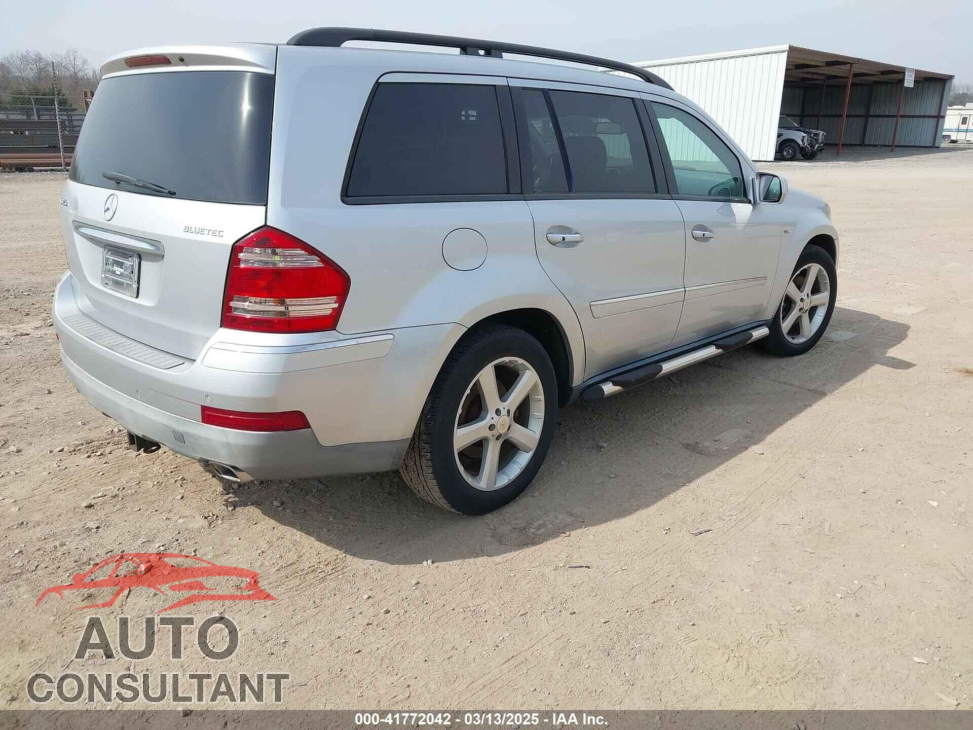 MERCEDES-BENZ GL 320 BLUETEC 2009 - 4JGBF25E59A500388