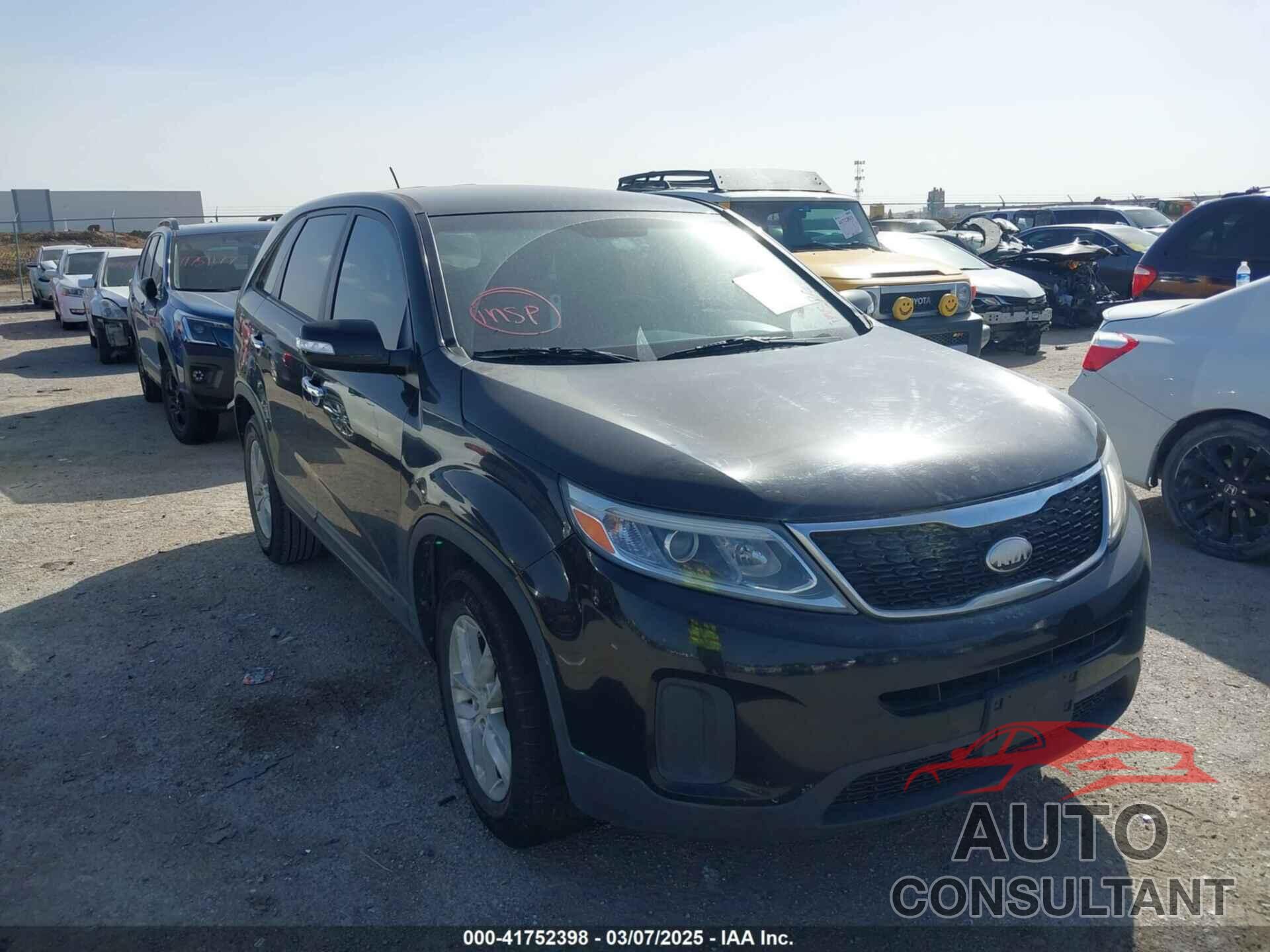 KIA SORENTO 2014 - 5XYKT3A63EG421961