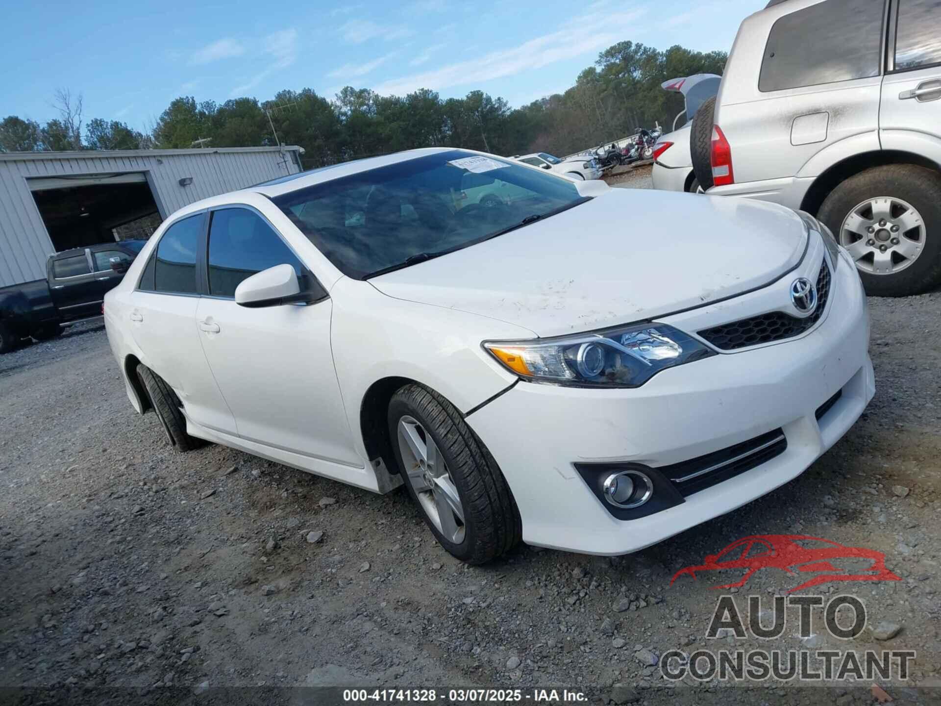 TOYOTA CAMRY 2012 - 4T1BF1FK6CU547711