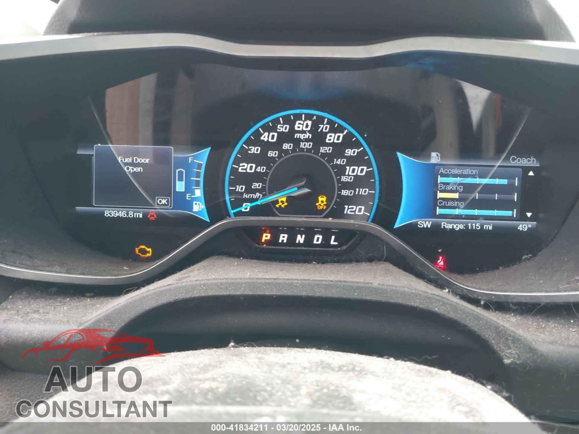 FORD C-MAX ENERGI 2017 - 1FADP5EU4HL104772