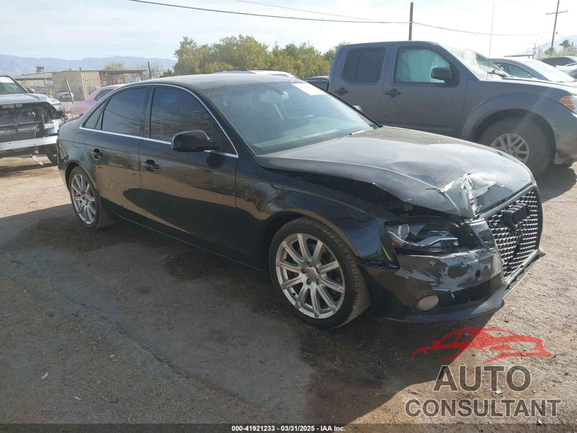 AUDI A4 2011 - WAUEFAFL8BN046500